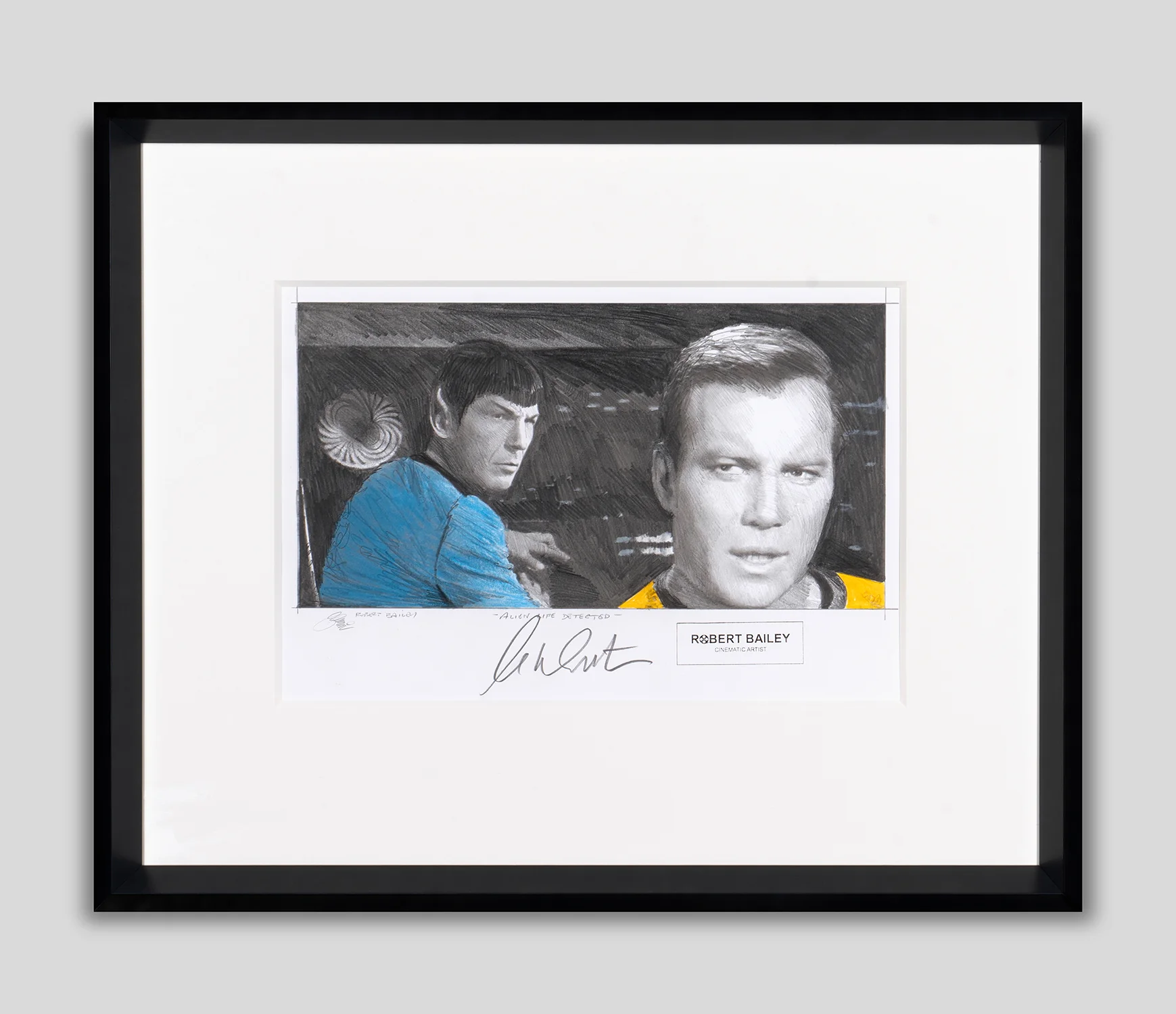 Alien Life Detected | Hand-signed by William Shatner