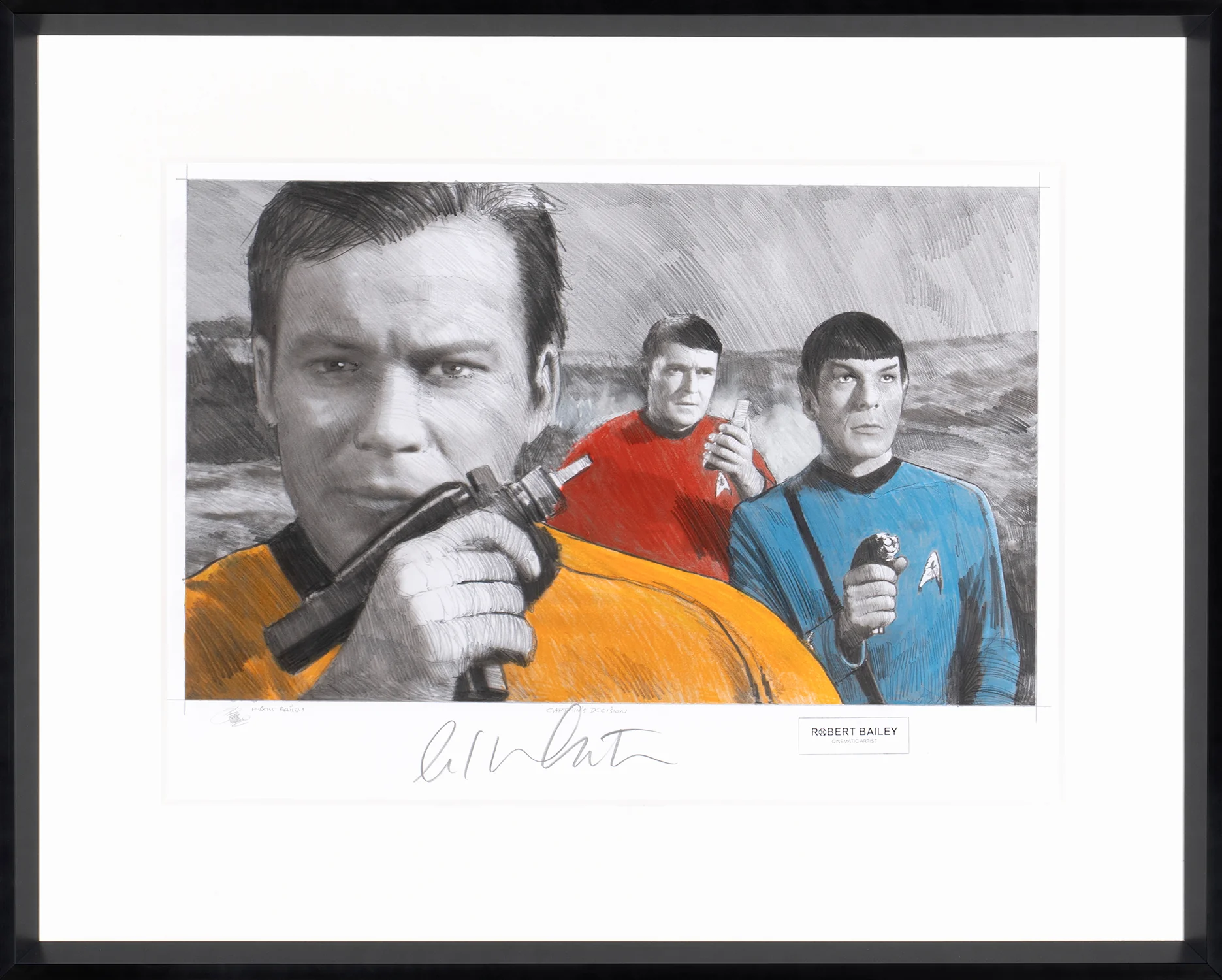 Captain's Decision | Hand-signed by William Shatner - Image 4