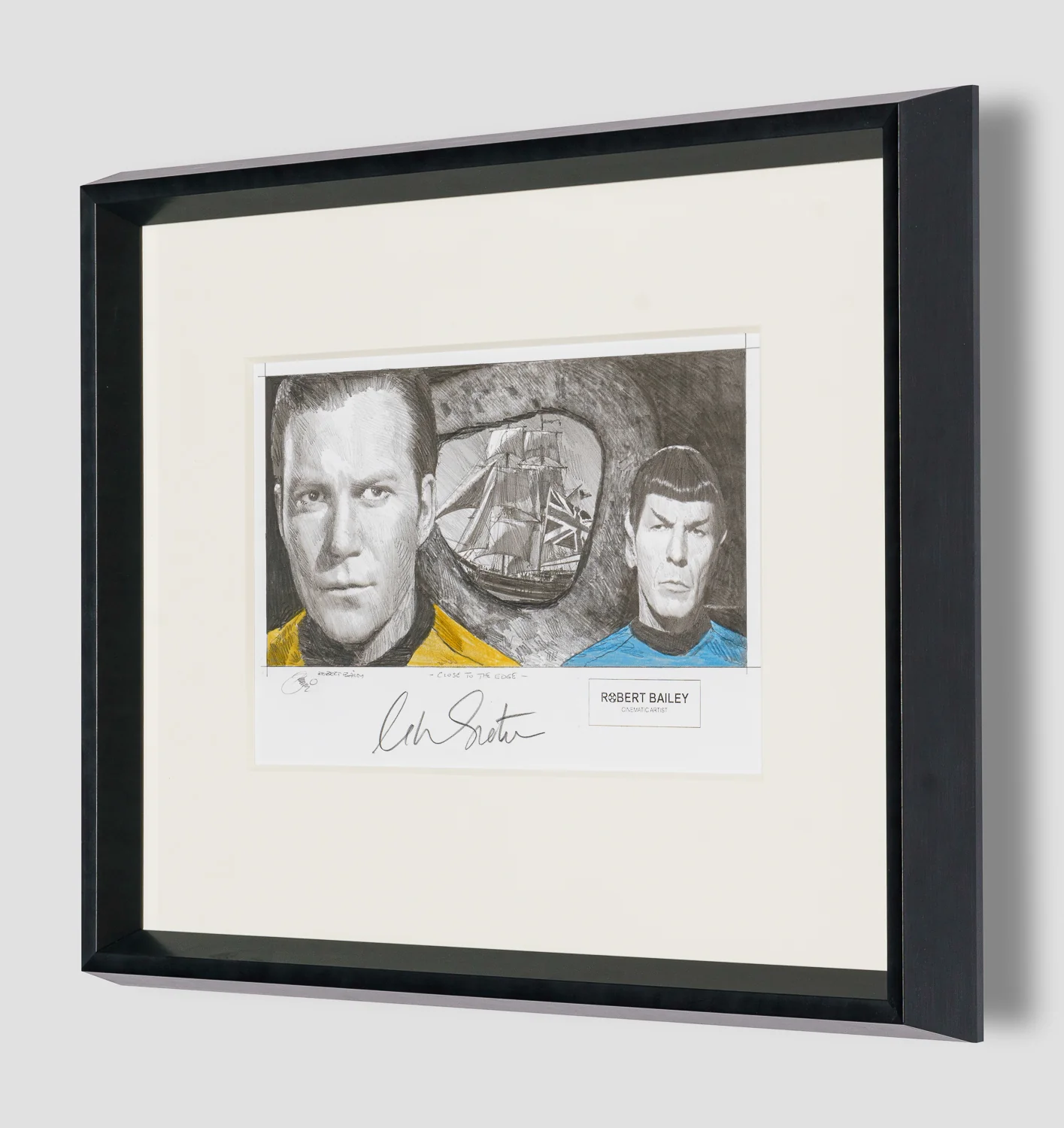 Close To The Edge | Hand-signed by William Shatner - Image 2