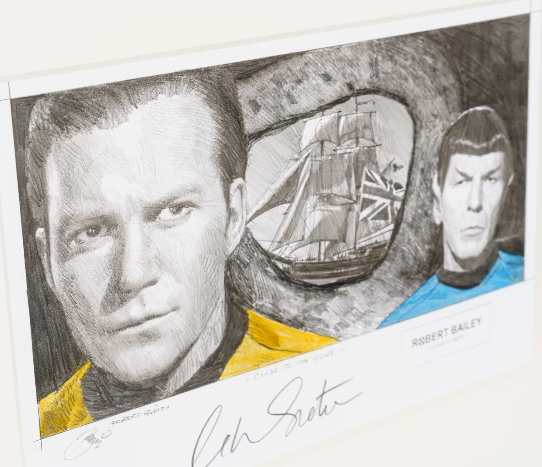 Close To The Edge | Hand-signed by William Shatner - Image 4