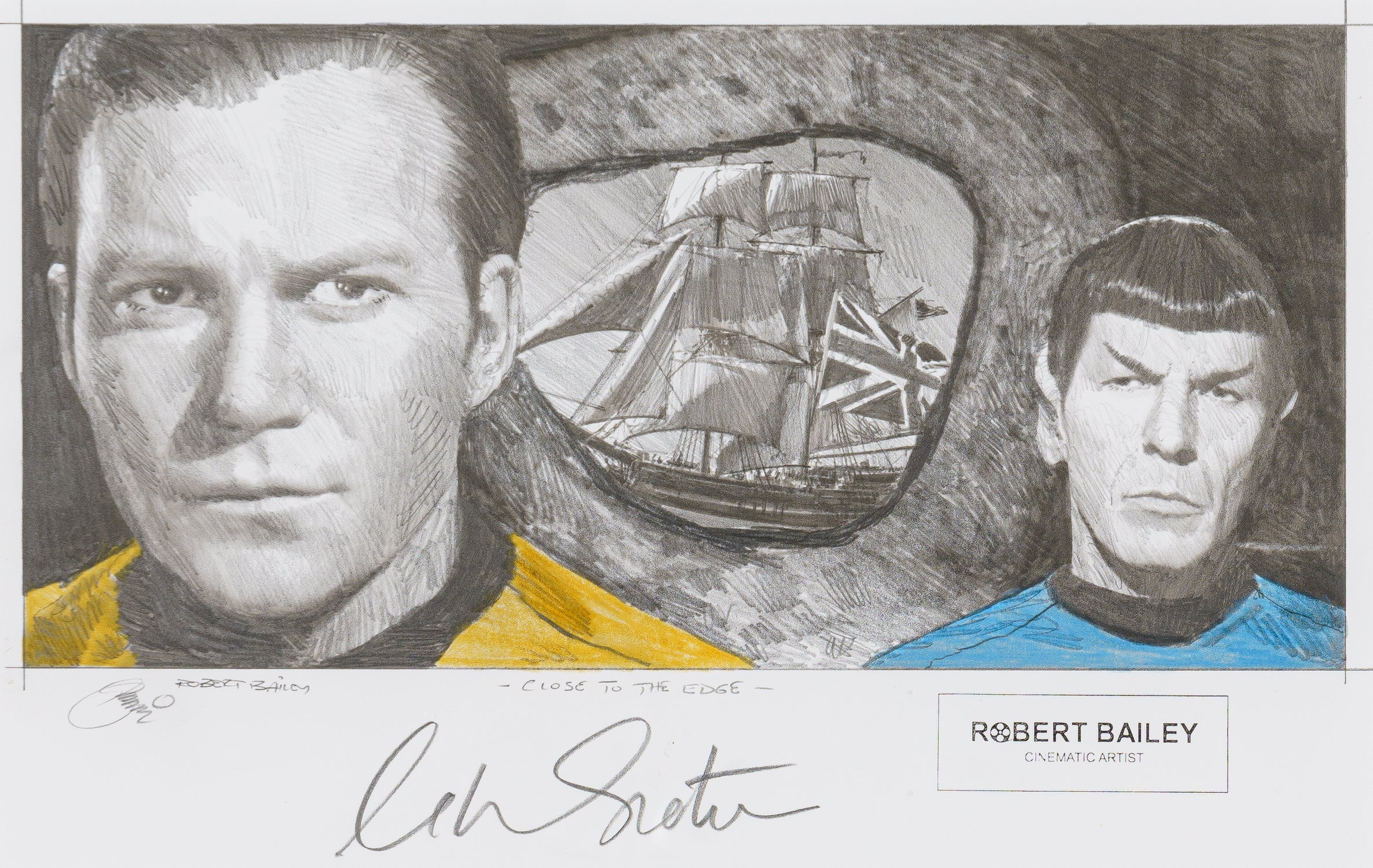Close To The Edge | Hand-signed by William Shatner - Image 6