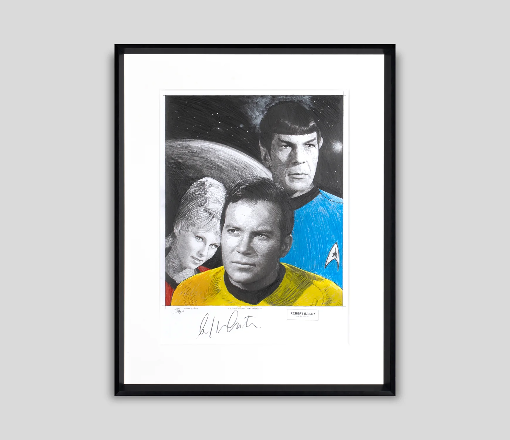 Courageous Comrades | Hand-signed by William Shatner