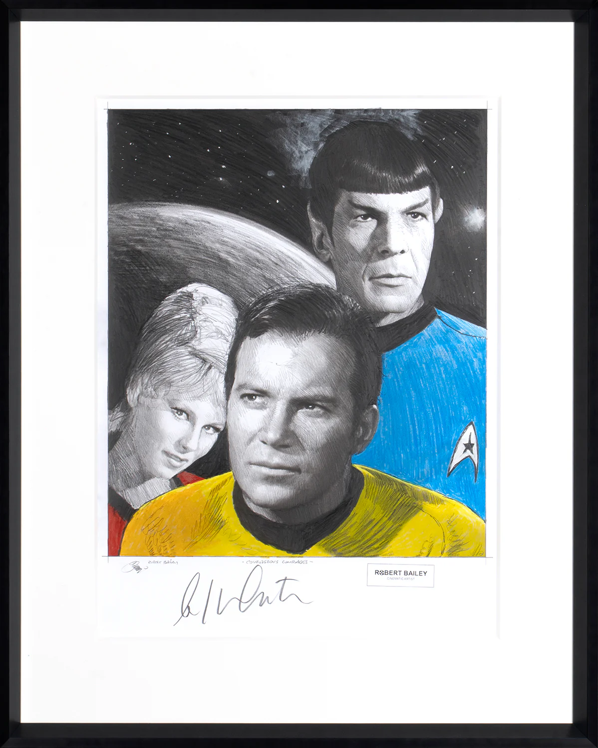Courageous Comrades | Hand-signed by William Shatner - Image 7