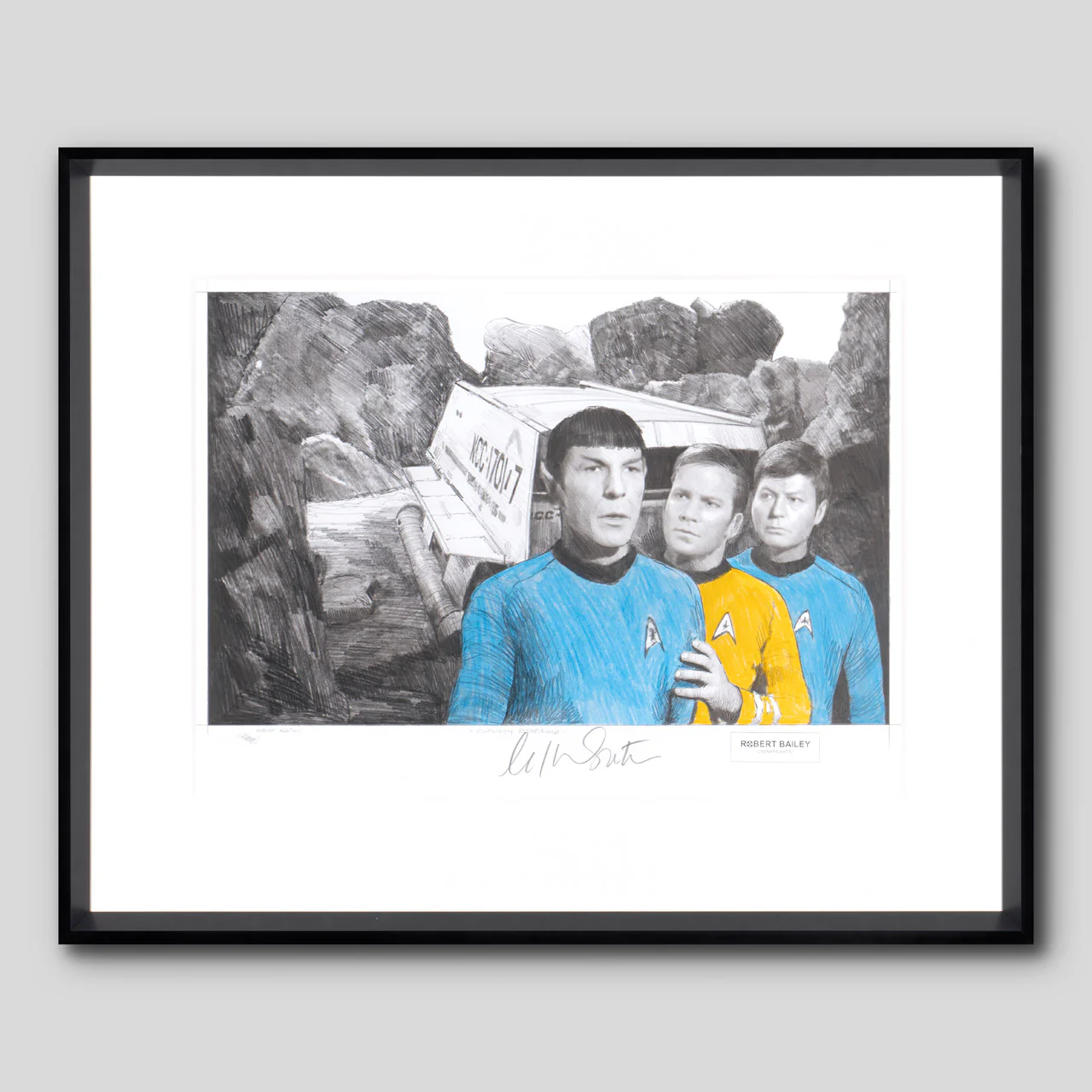Curiosity Restrained | Hand-signed by William Shatner