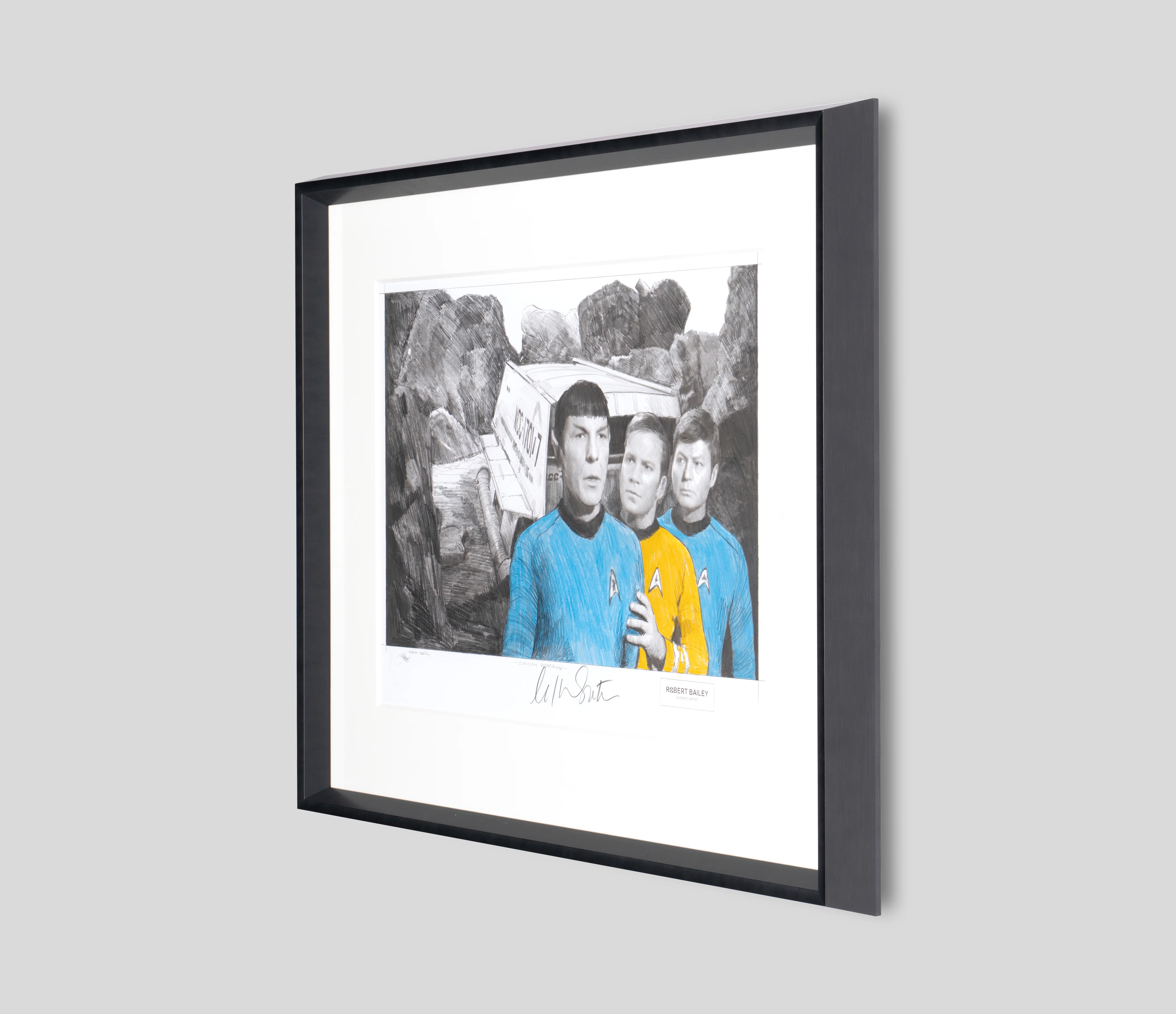 Curiosity Restrained | Hand-signed by William Shatner - Image 2