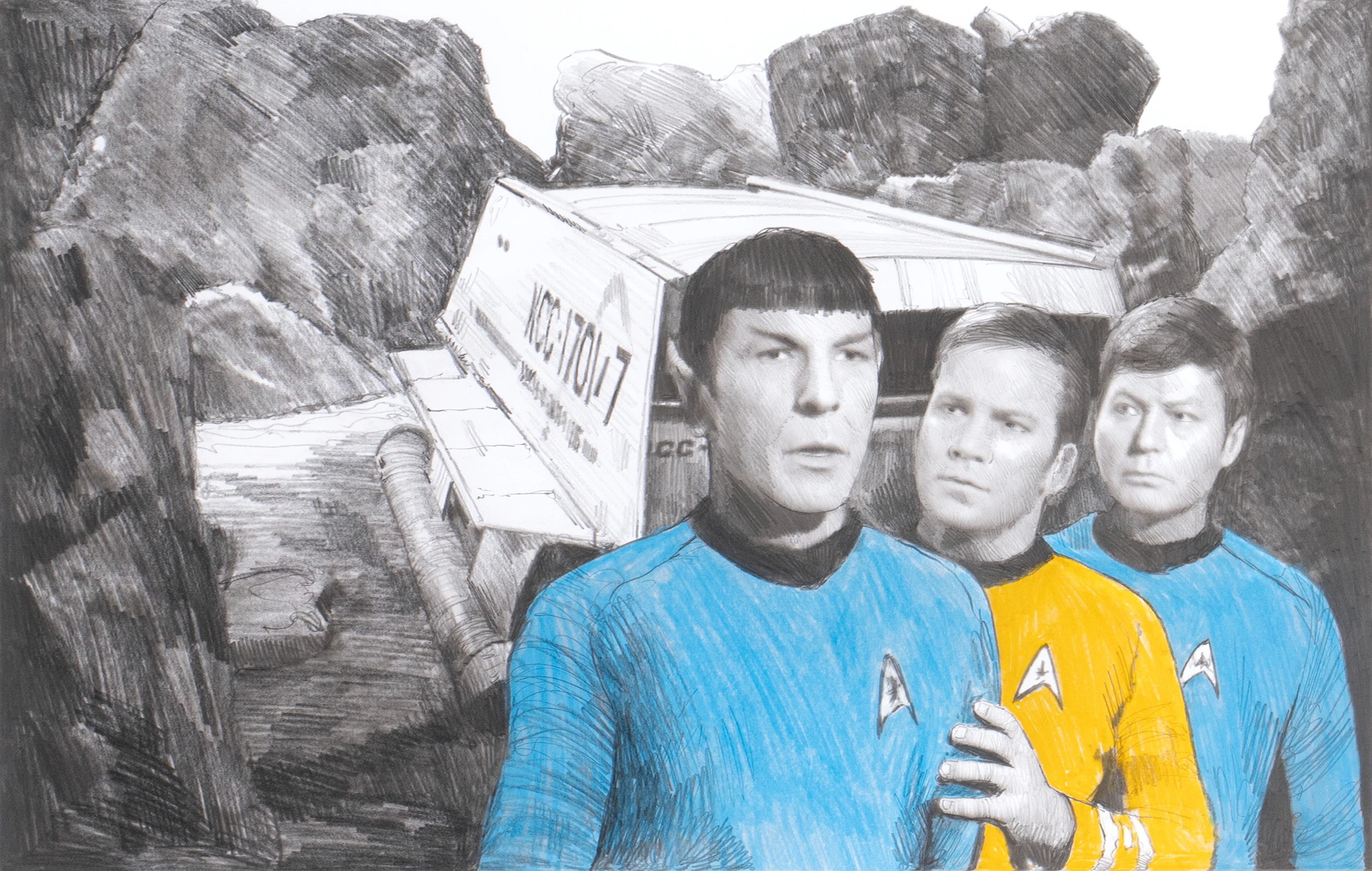 Curiosity Restrained | Hand-signed by William Shatner - Image 4