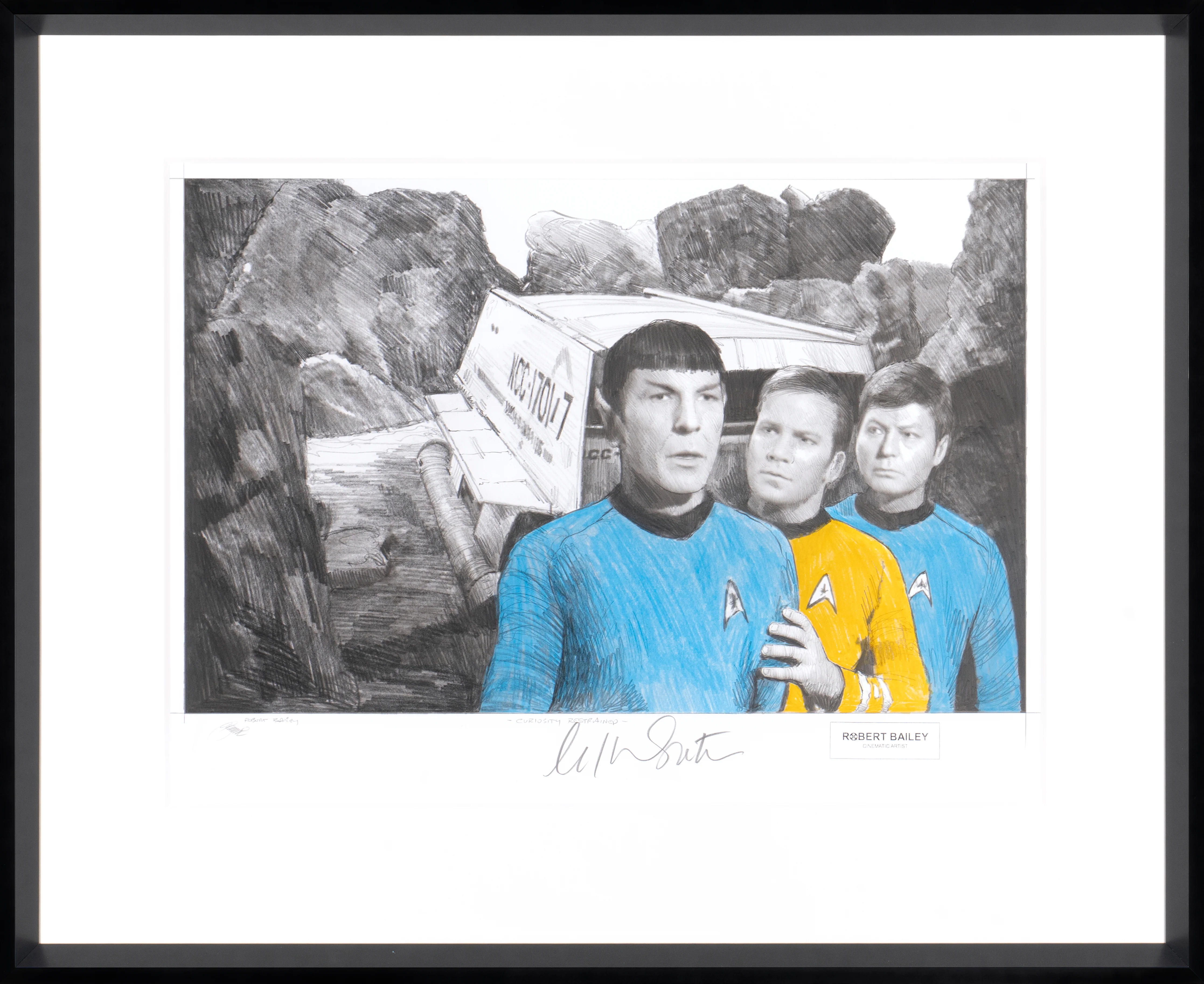 Curiosity Restrained | Hand-signed by William Shatner - Image 5