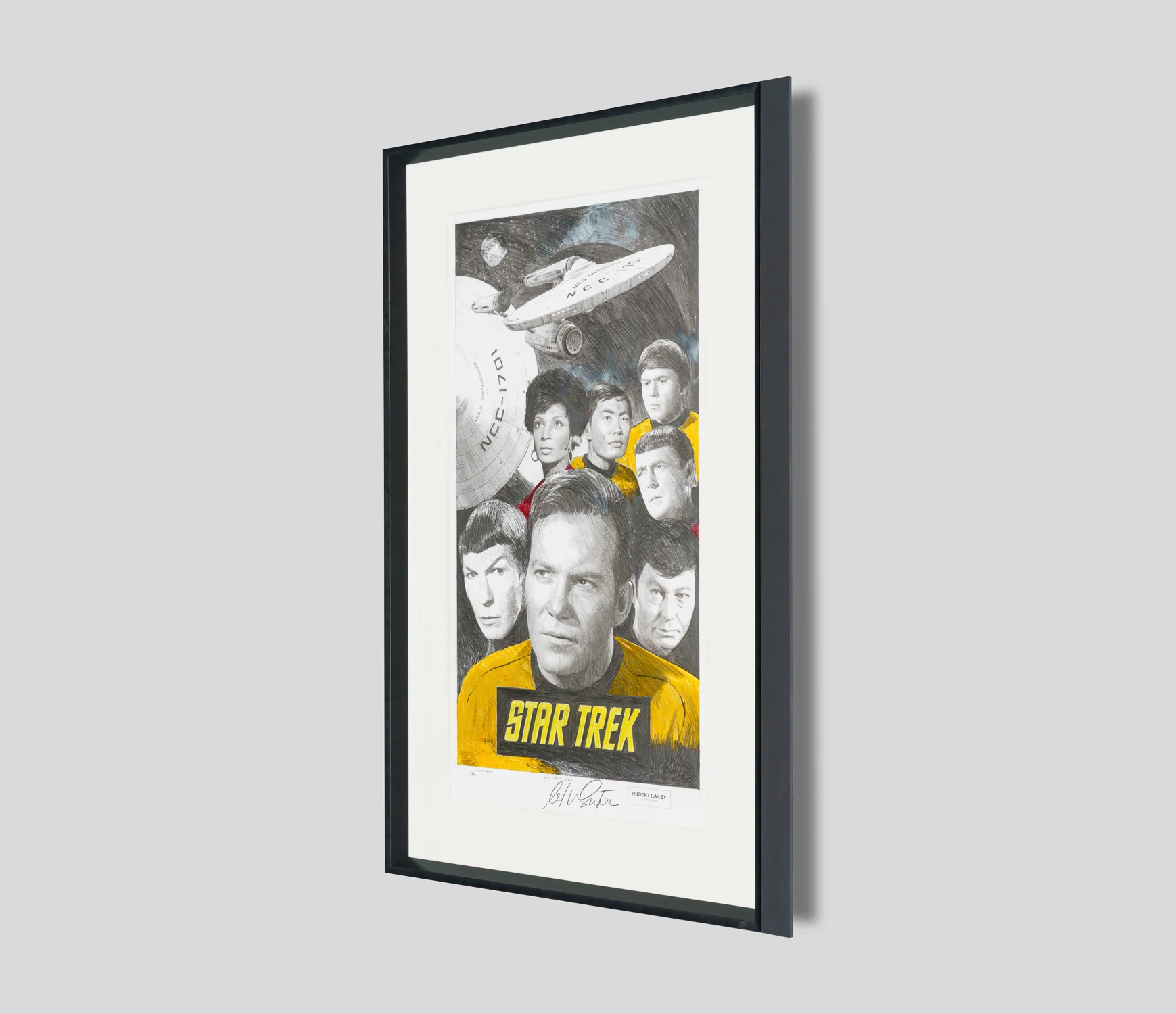 Deep Space Heroes | Hand-signed by William Shatner - Image 2