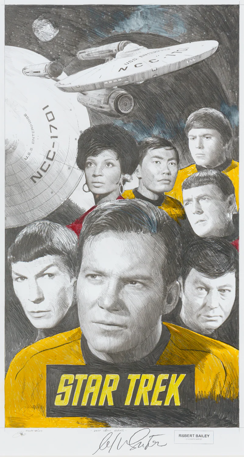 Deep Space Heroes | Hand-signed by William Shatner - Image 7