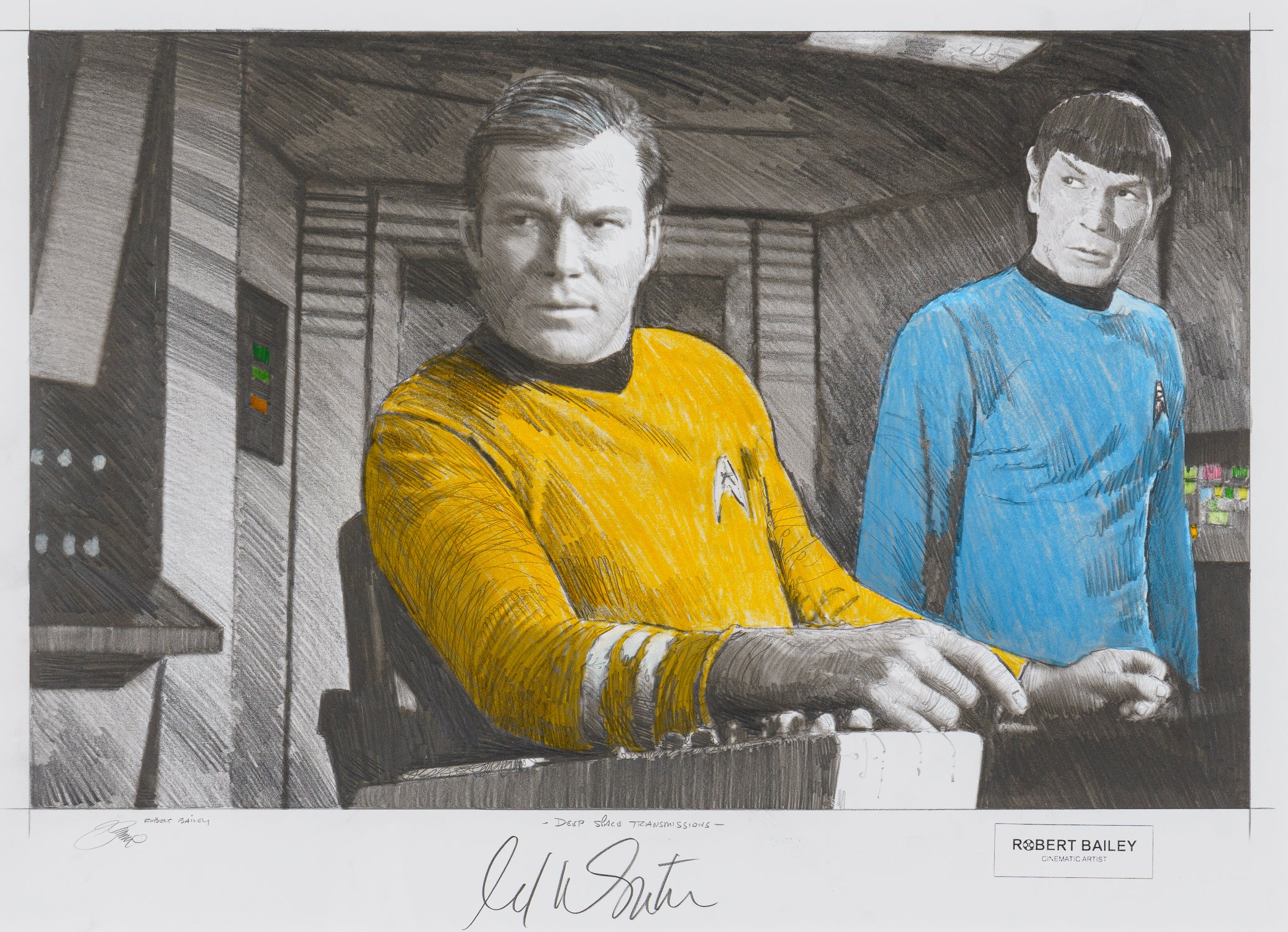 Deep Space Transmissions | Hand-signed by William Shatner - Image 7