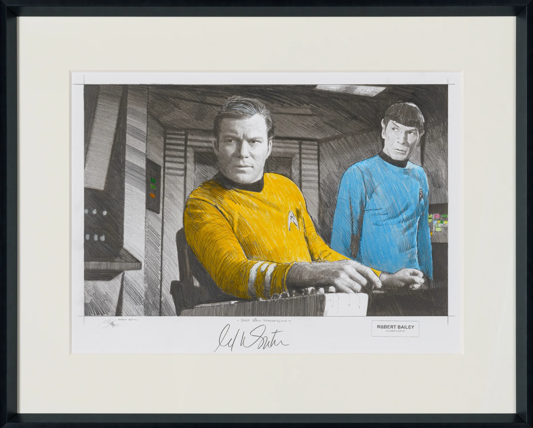 Deep Space Transmissions | Hand-signed by William Shatner - Image 8
