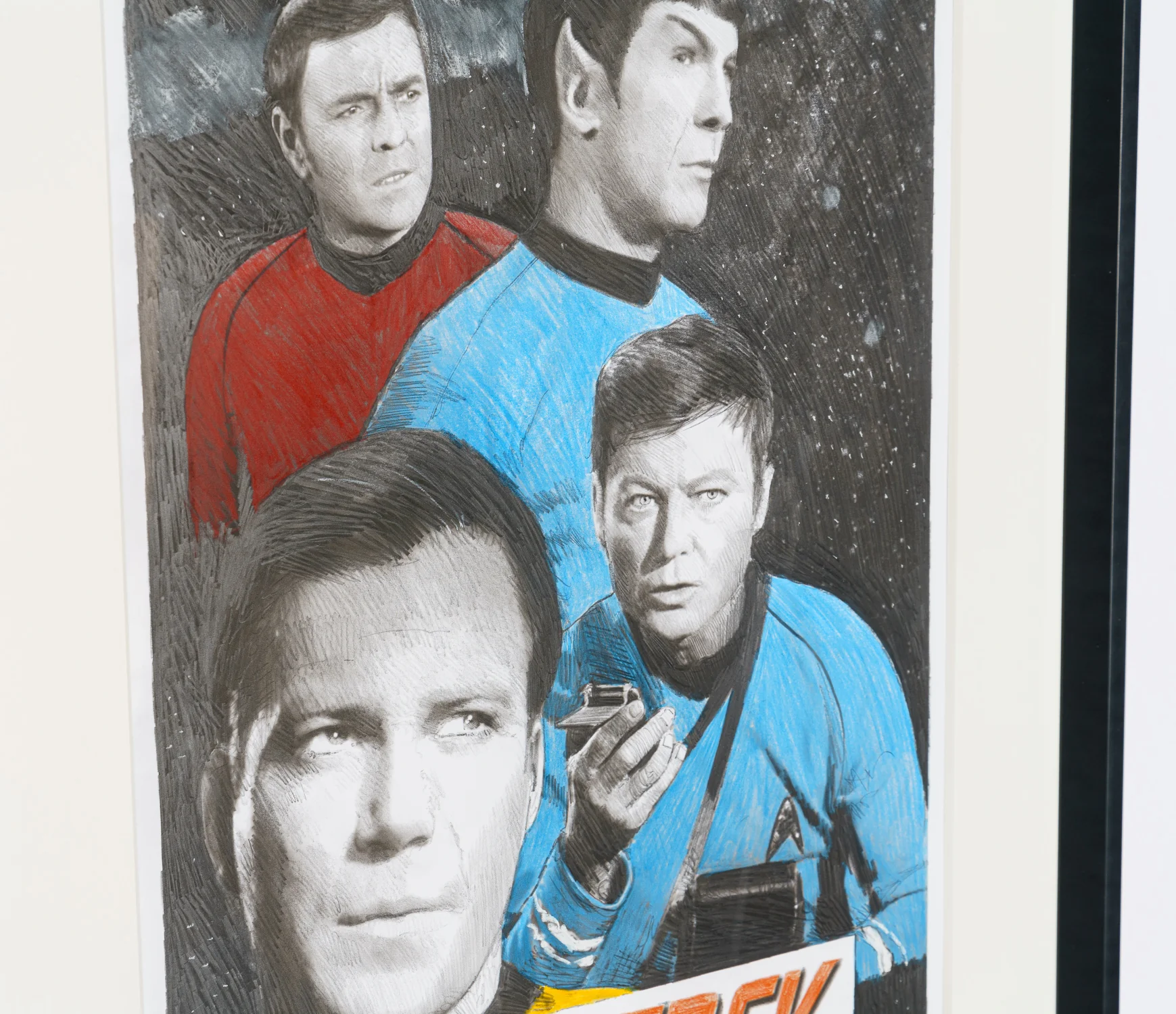 Facing An Alien Threat | Hand-signed by William Shatner - Image 2