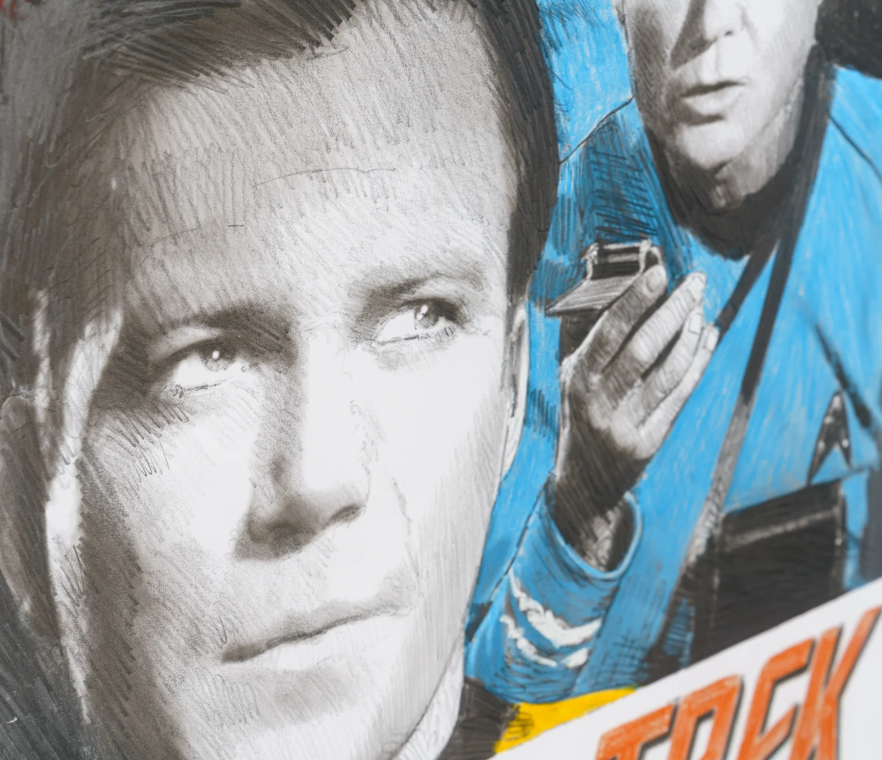 Facing An Alien Threat | Hand-signed by William Shatner - Image 7