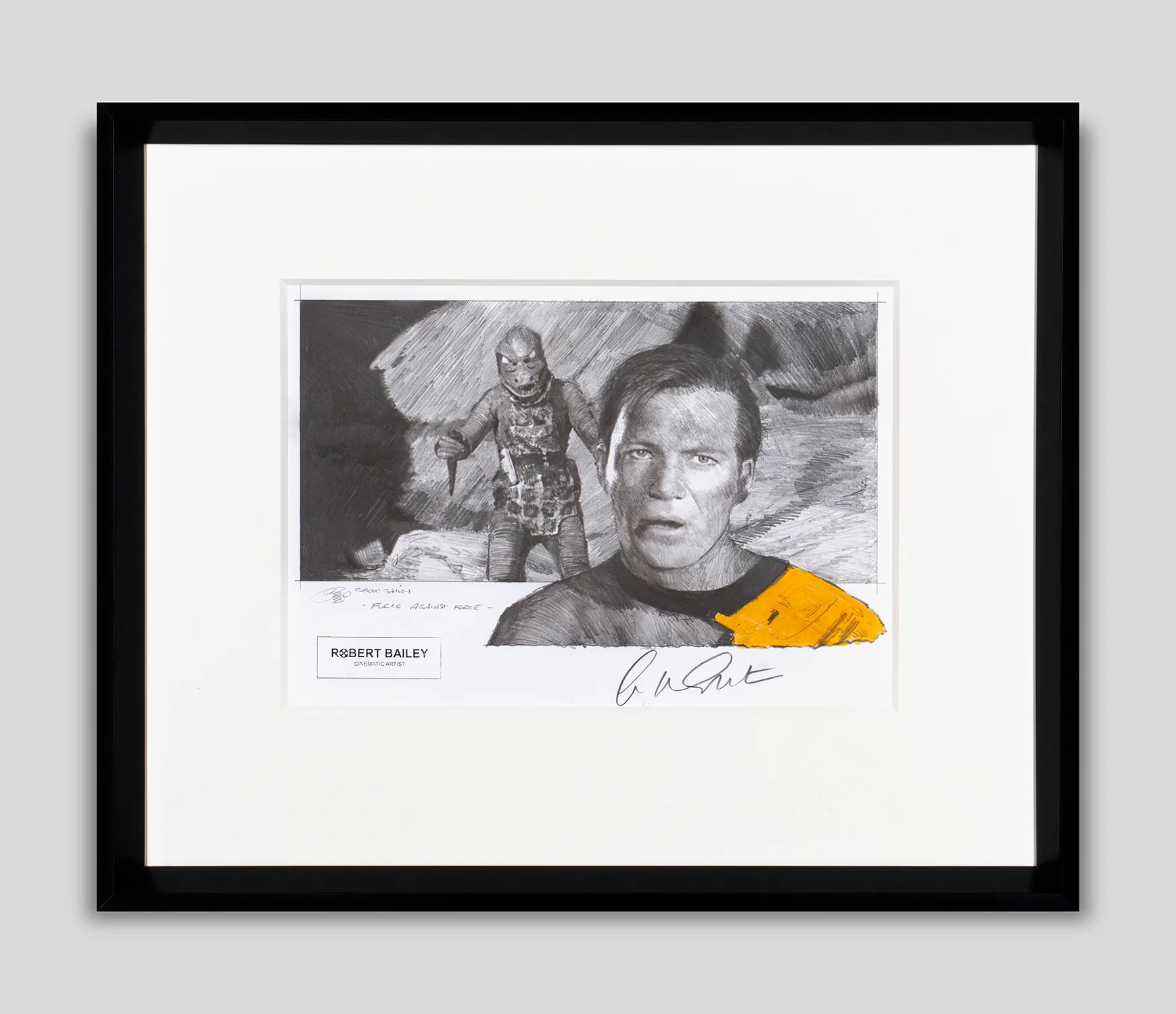 Force Against Force | Hand-signed by William Shatner