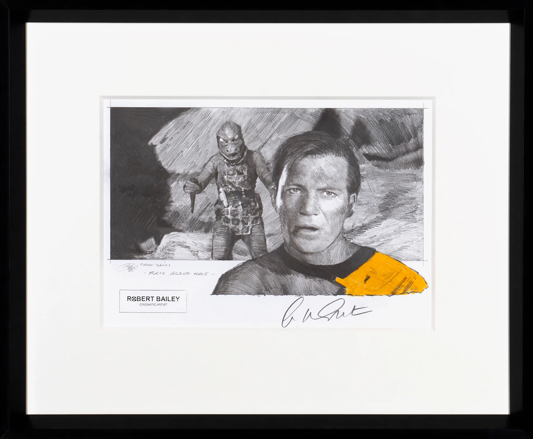 Force Against Force | Hand-signed by William Shatner - Image 5