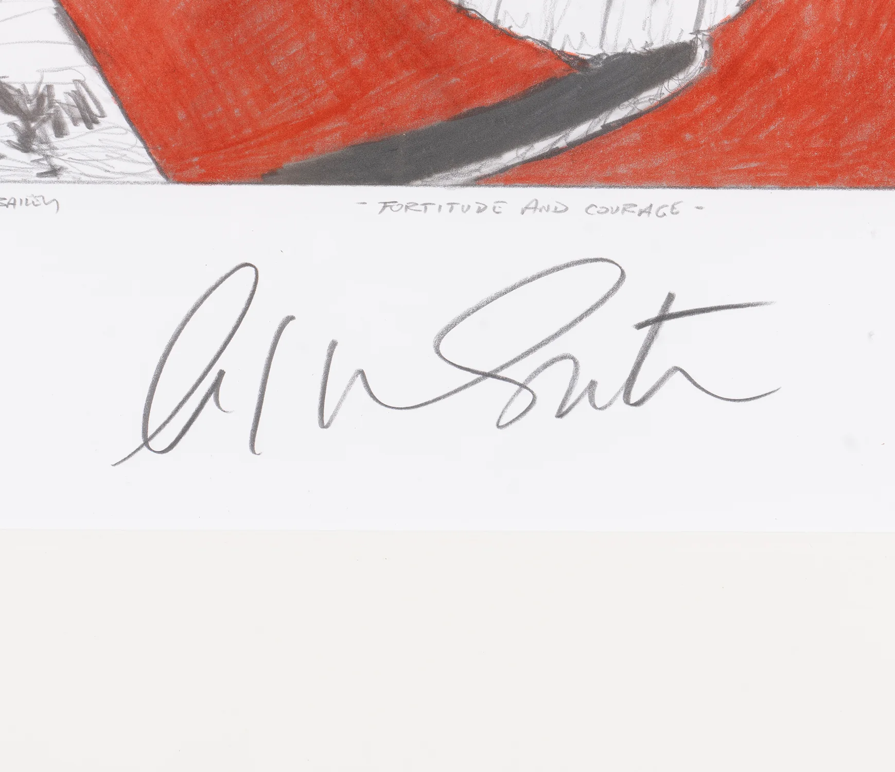 Fortitude And Courage | Hand-signed by William Shatner - Image 4