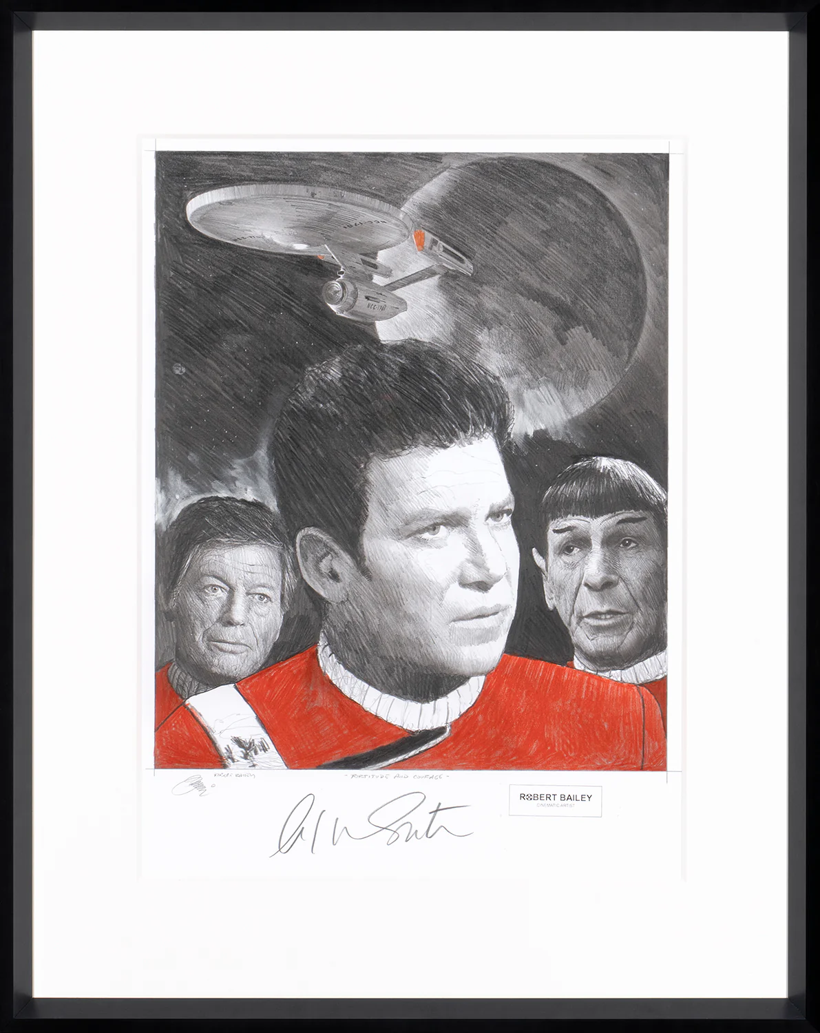 Fortitude And Courage | Hand-signed by William Shatner - Image 7