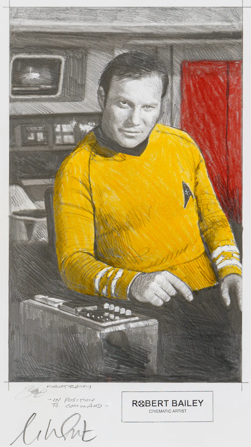 In Position To Command | Hand-signed by William Shatner - Image 6