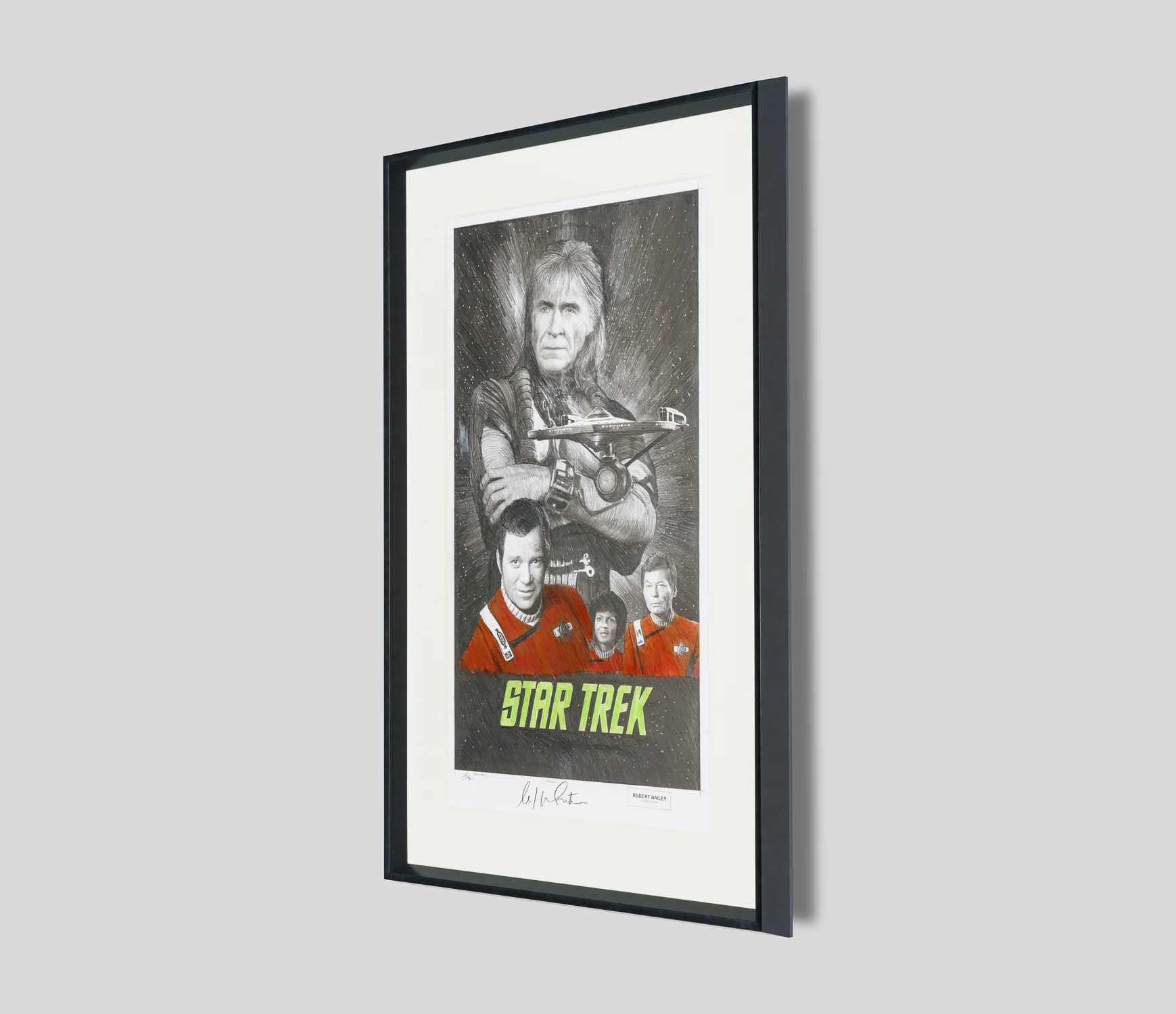 Khan | Hand-signed by William Shatner - Image 3
