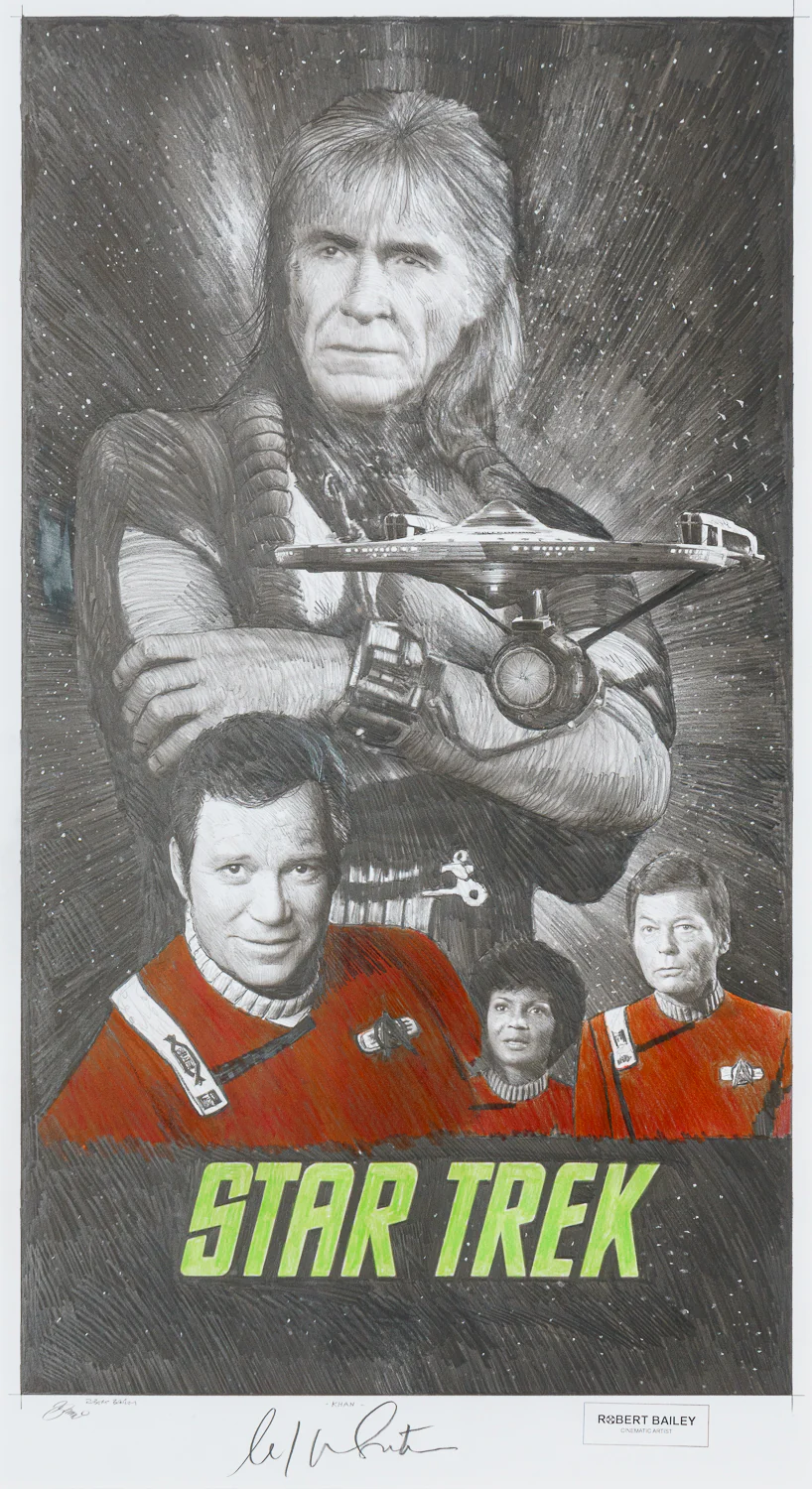 Khan | Hand-signed by William Shatner - Image 7