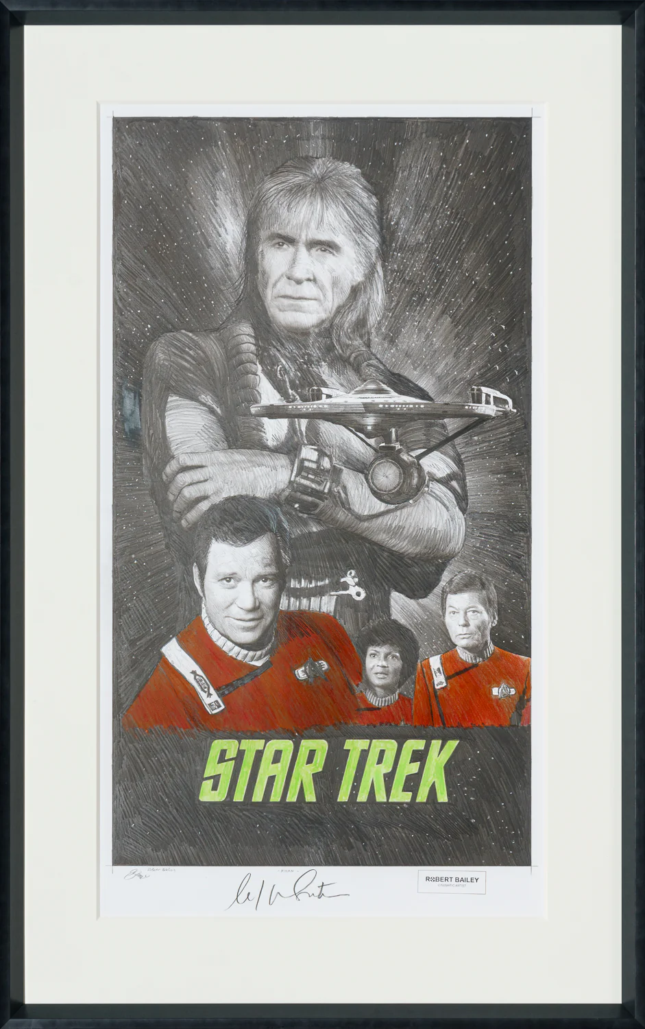 Khan | Hand-signed by William Shatner - Image 8