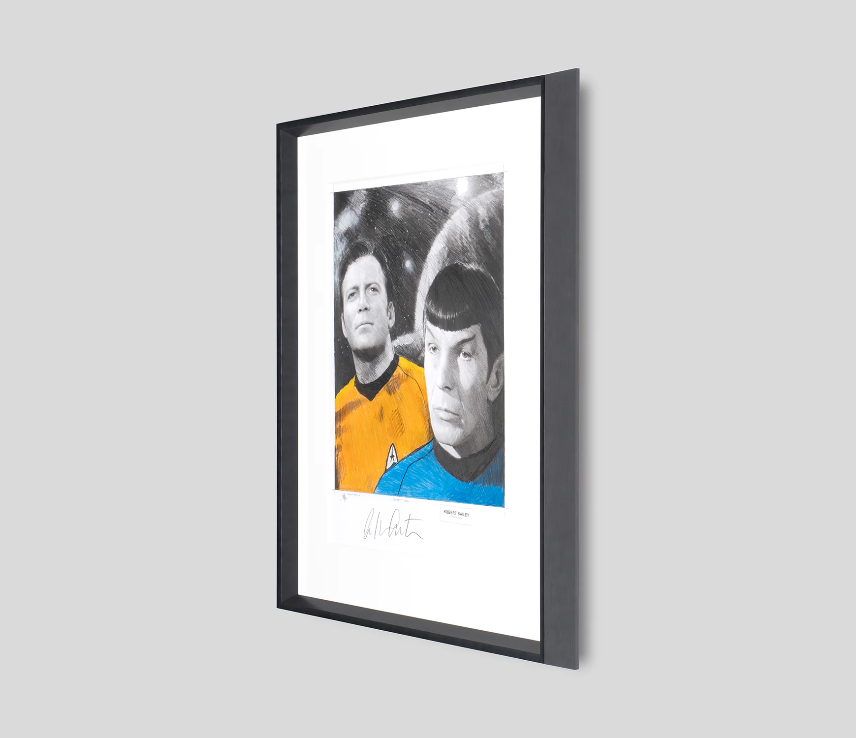 Perfect Team | Hand-signed by William Shatner - Image 2