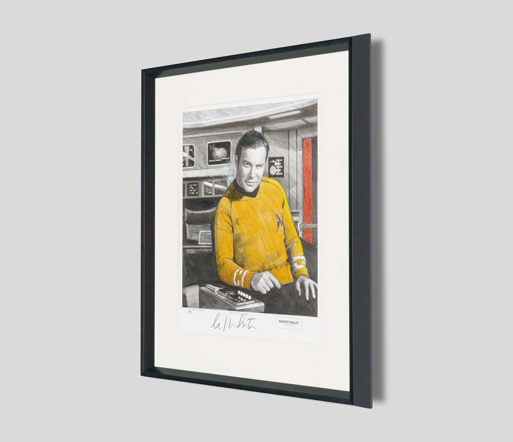 Ready To Command | Hand-signed by William Shatner - Image 2