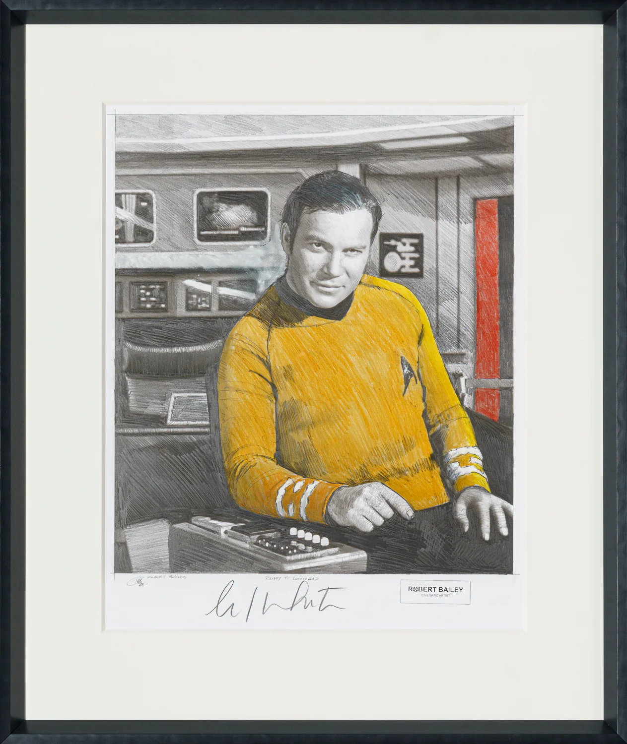 Ready To Command | Hand-signed by William Shatner - Image 8