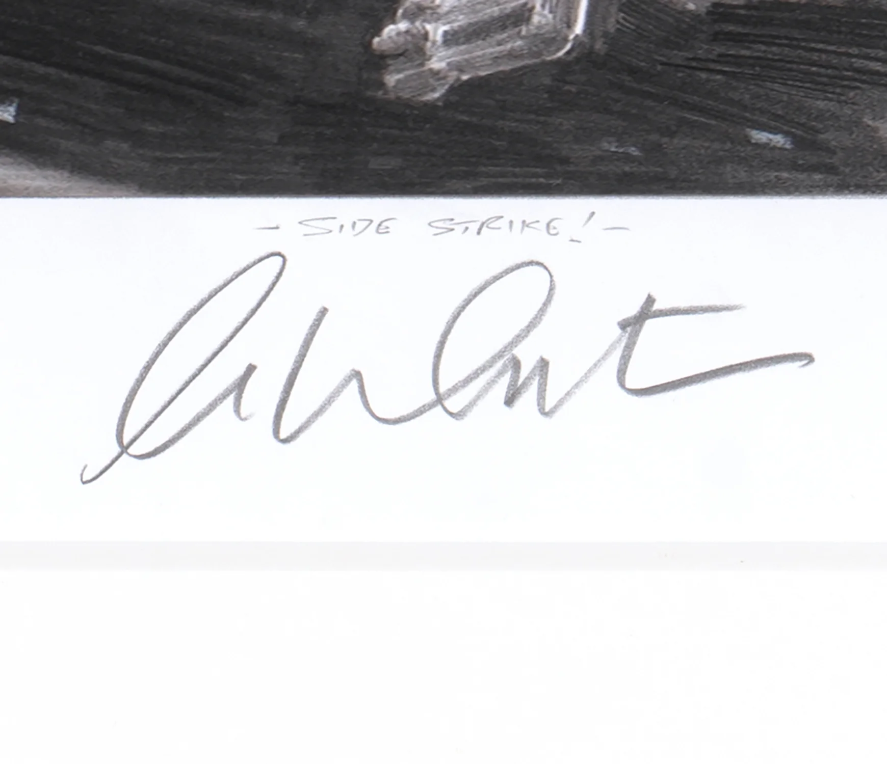 Side Strike | Hand-signed by William Shatner - Image 4