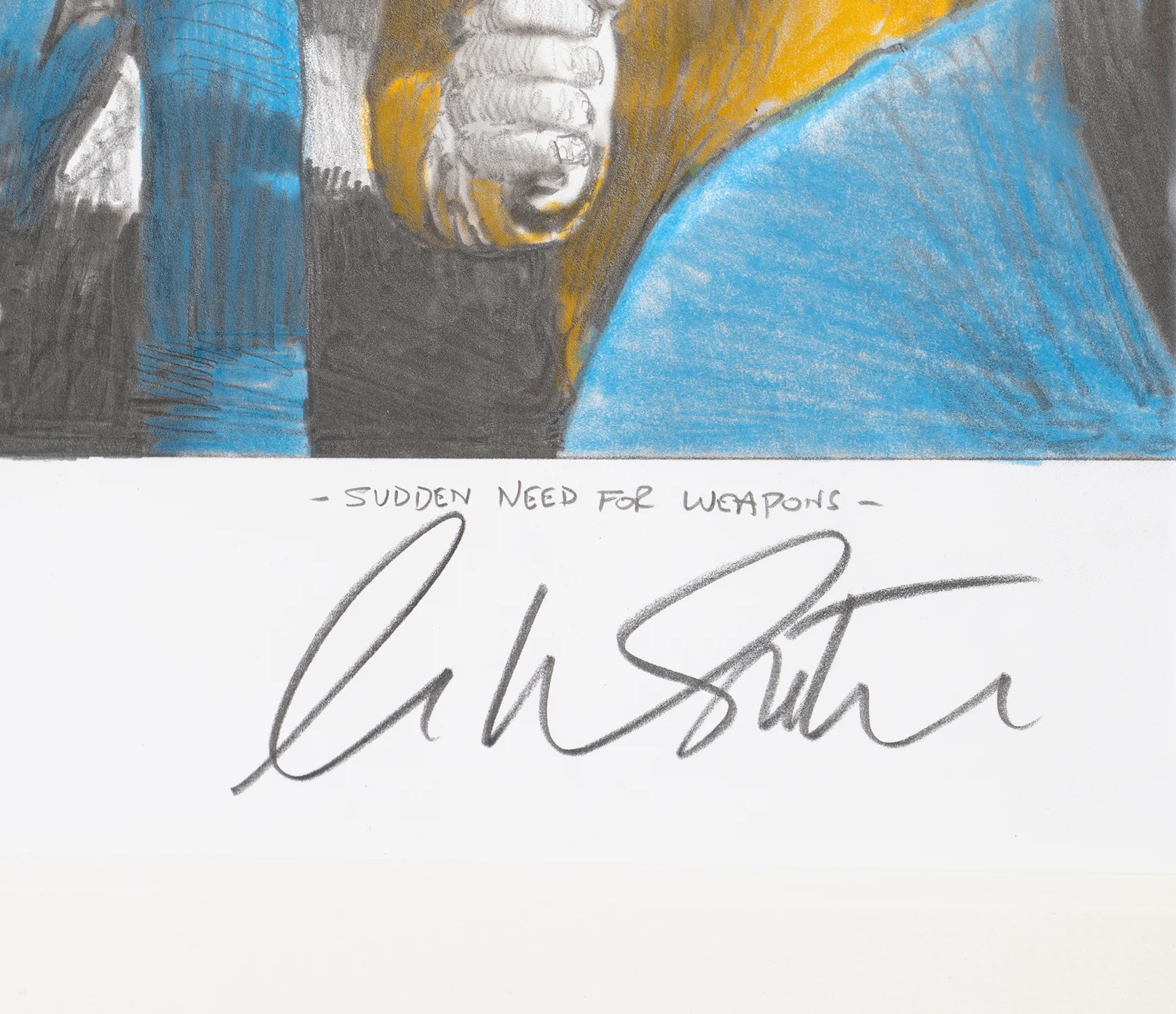 Sudden Need For Weapons | Hand-signed by William Shatner - Image 4