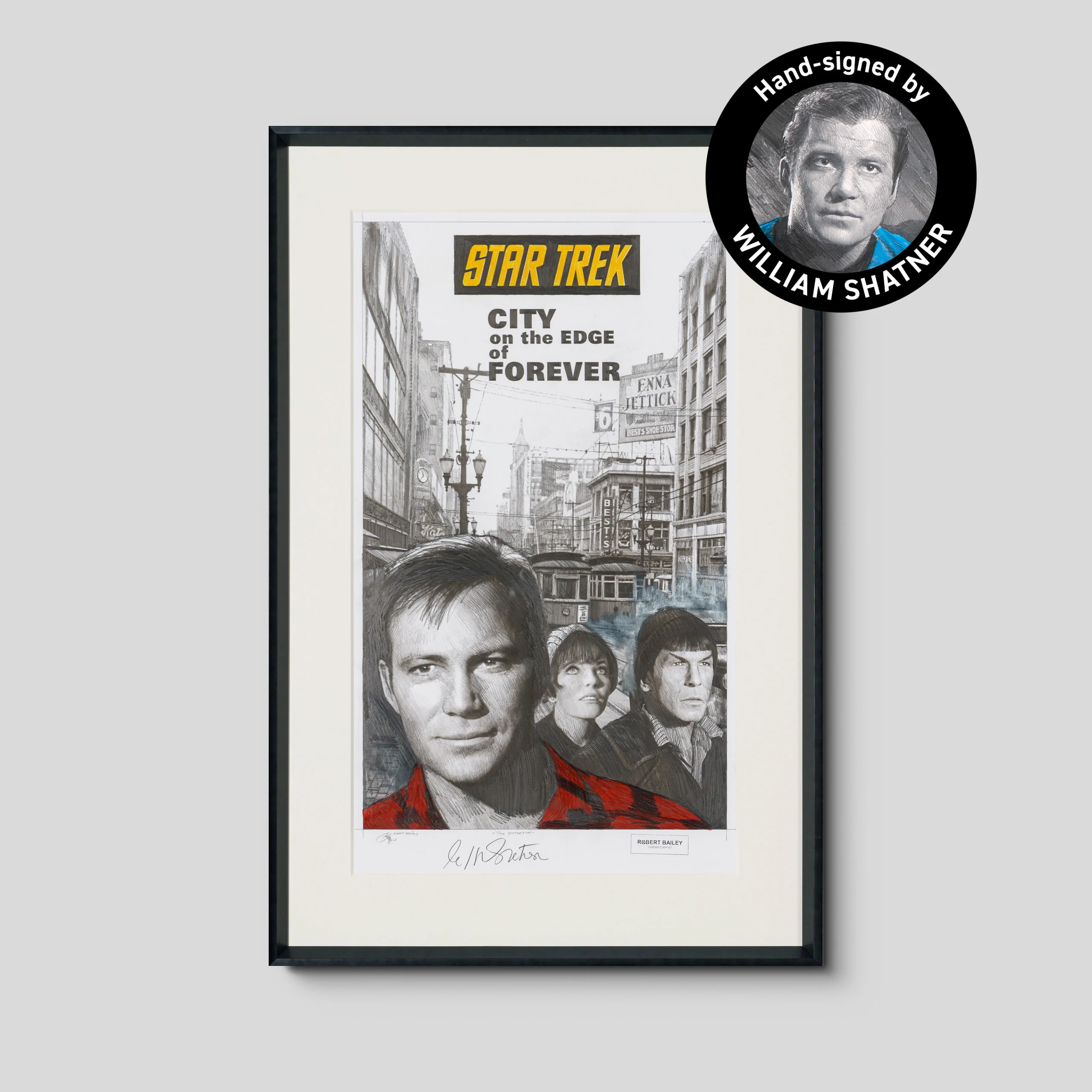 Time Distortion | Hand-signed by William Shatner