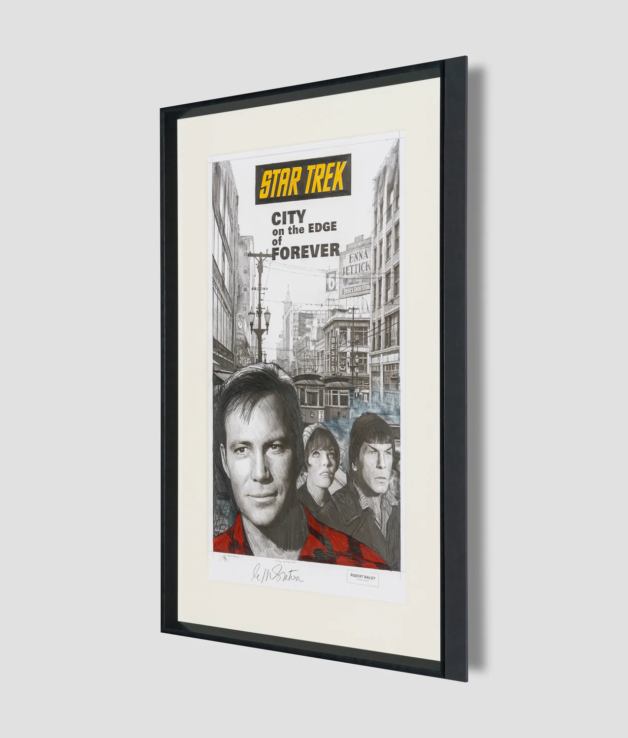Time Distortion | Hand-signed by William Shatner - Image 3
