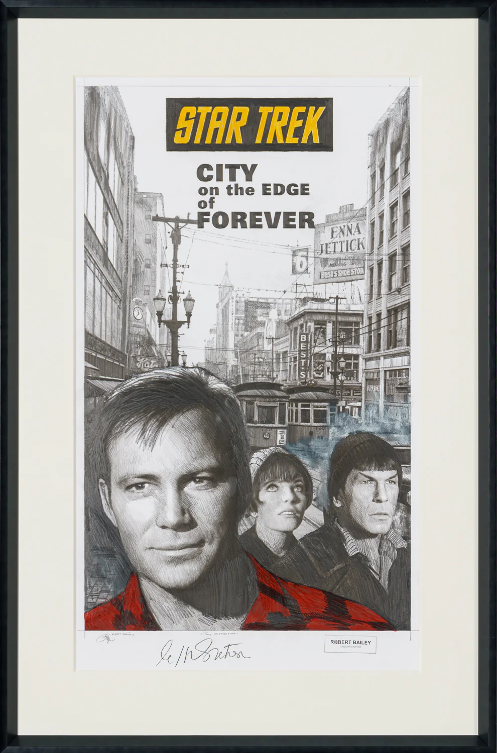 Time Distortion | Hand-signed by William Shatner - Image 5