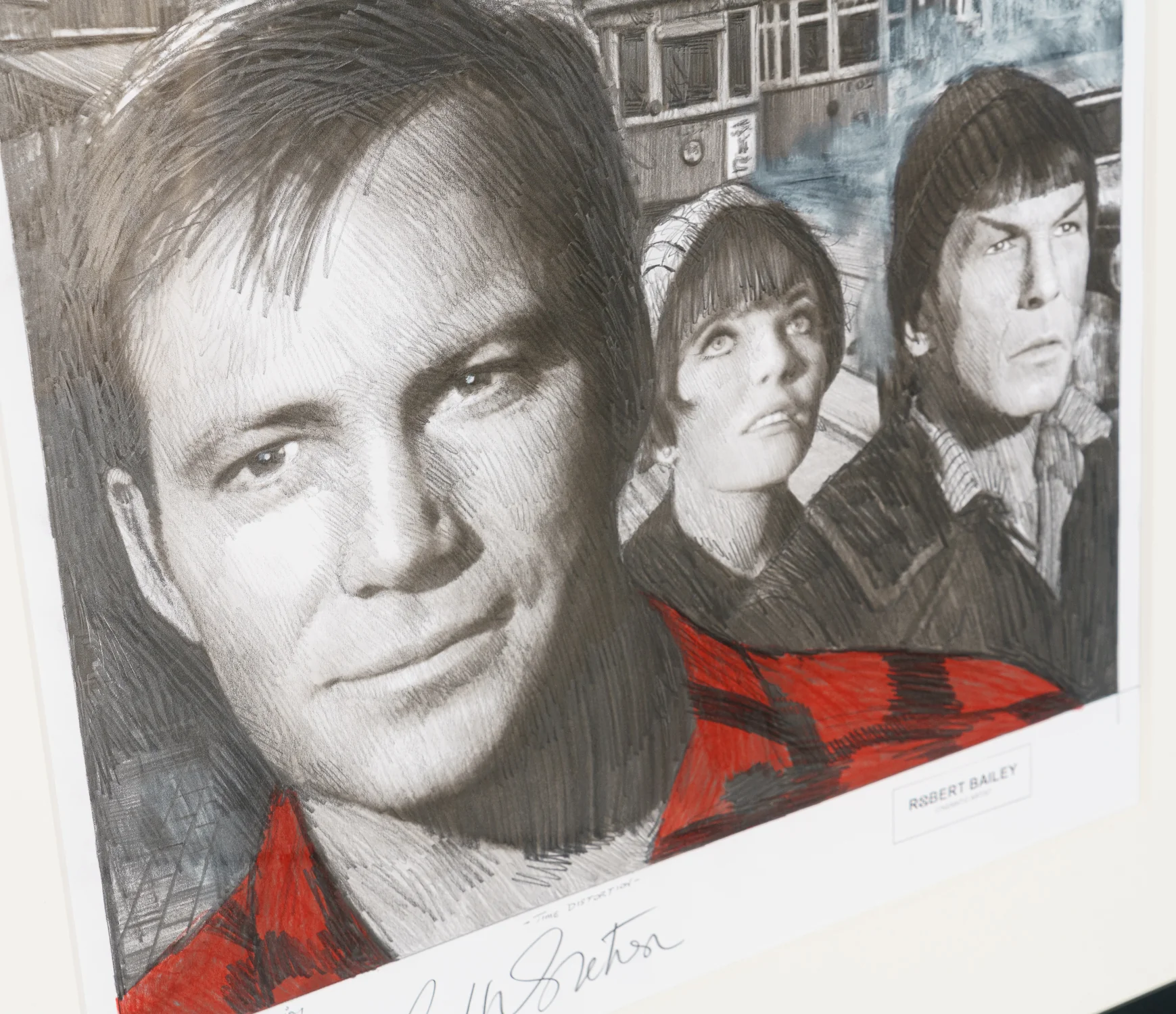 Time Distortion | Hand-signed by William Shatner - Image 7