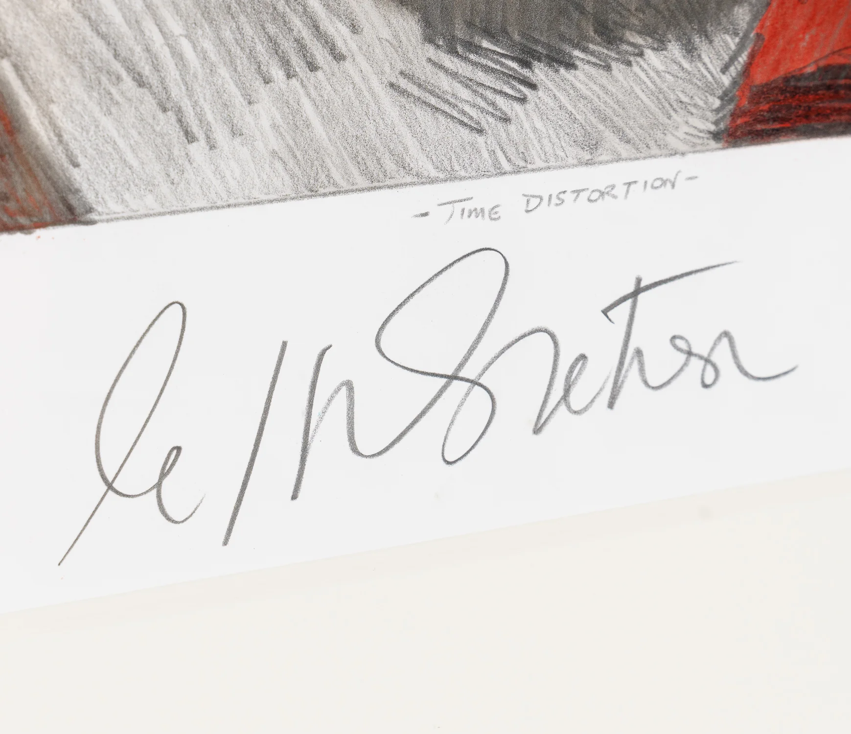 Time Distortion | Hand-signed by William Shatner - Image 8