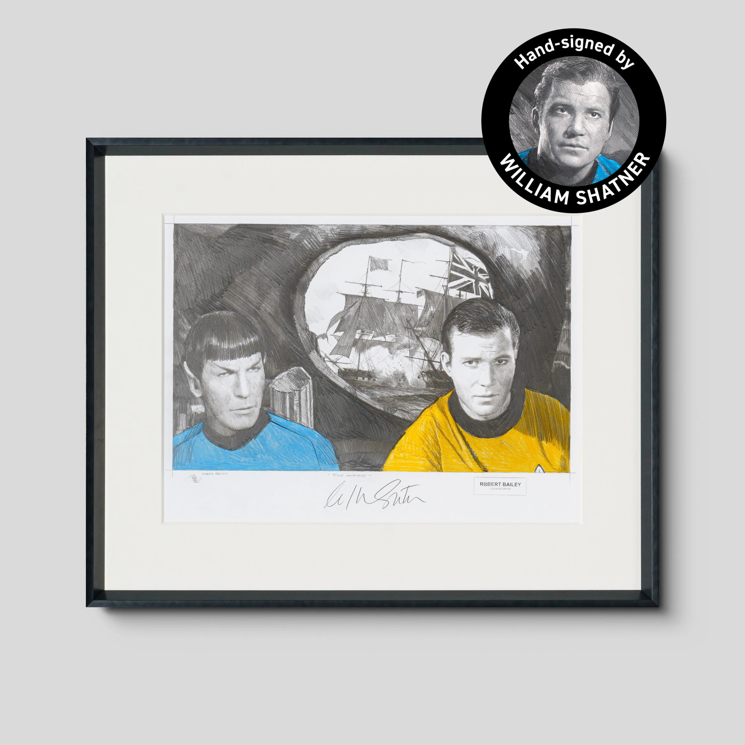 Time Machine | Hand-signed by William Shatner