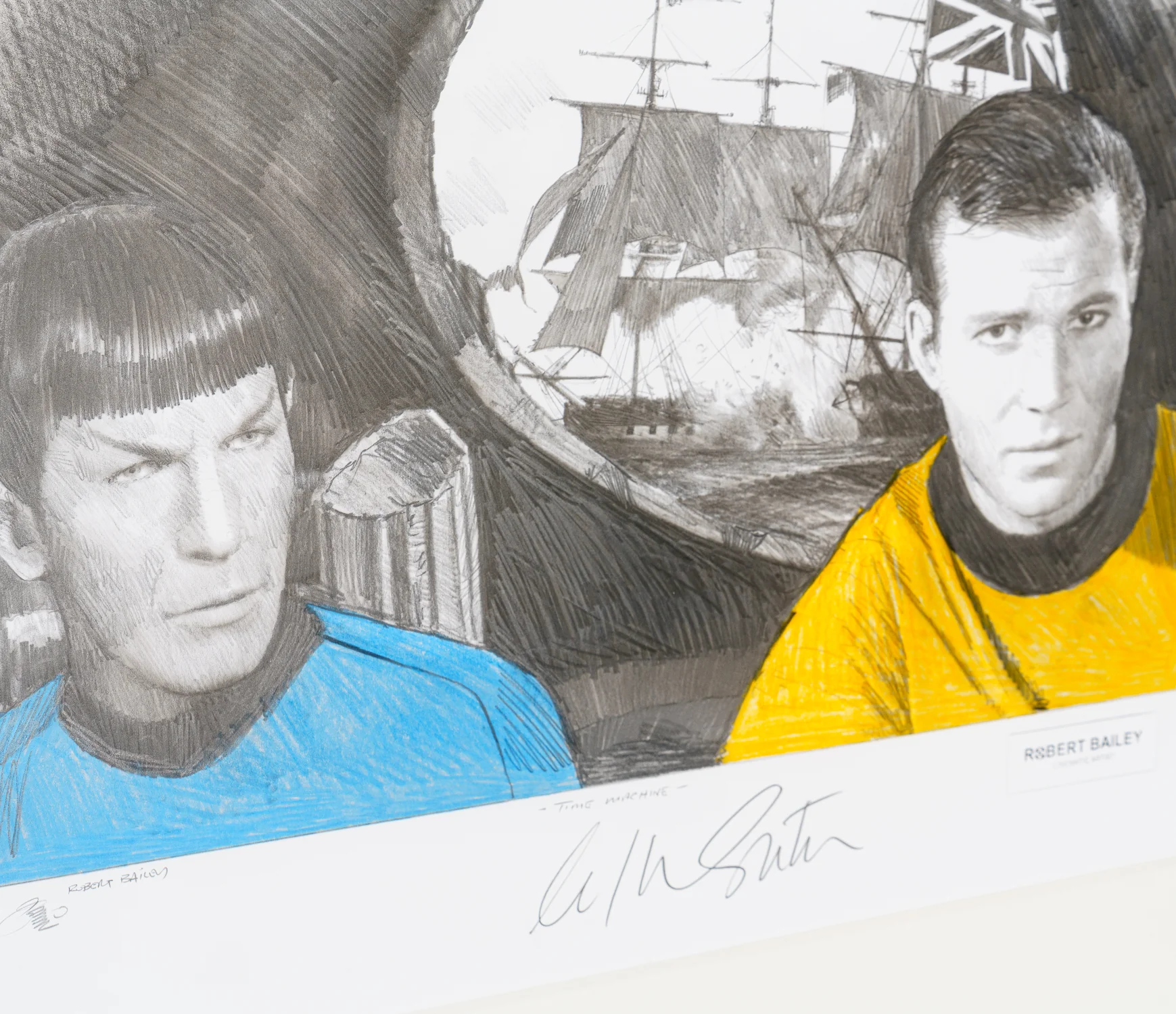 Time Machine | Hand-signed by William Shatner - Image 2