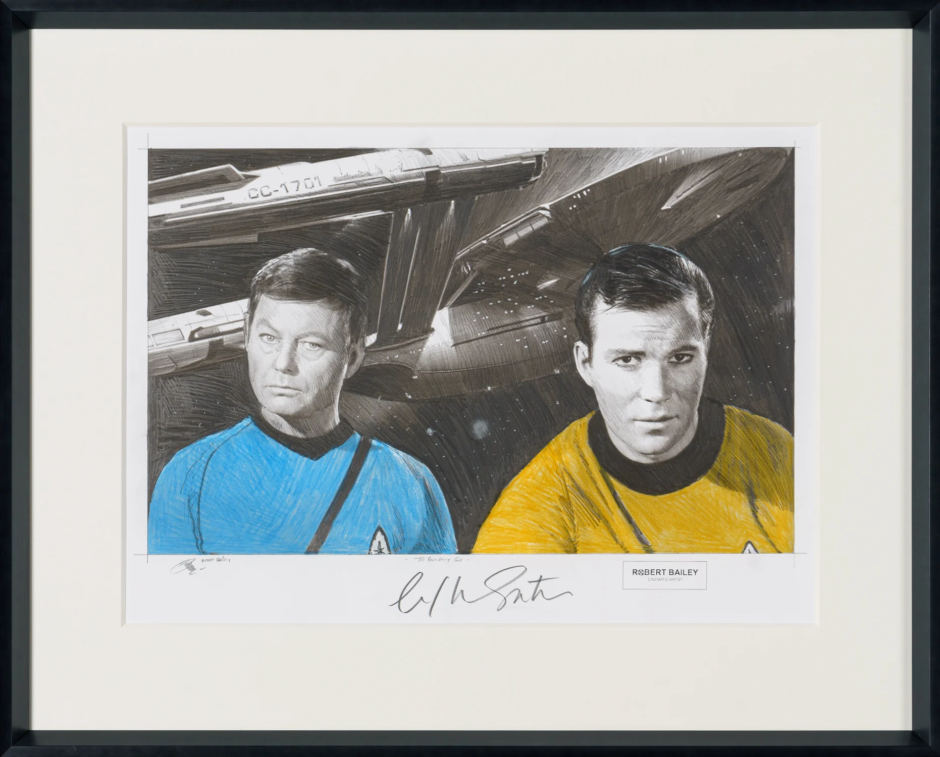 To Boldly Go | Hand-signed by William Shatner - Image 4