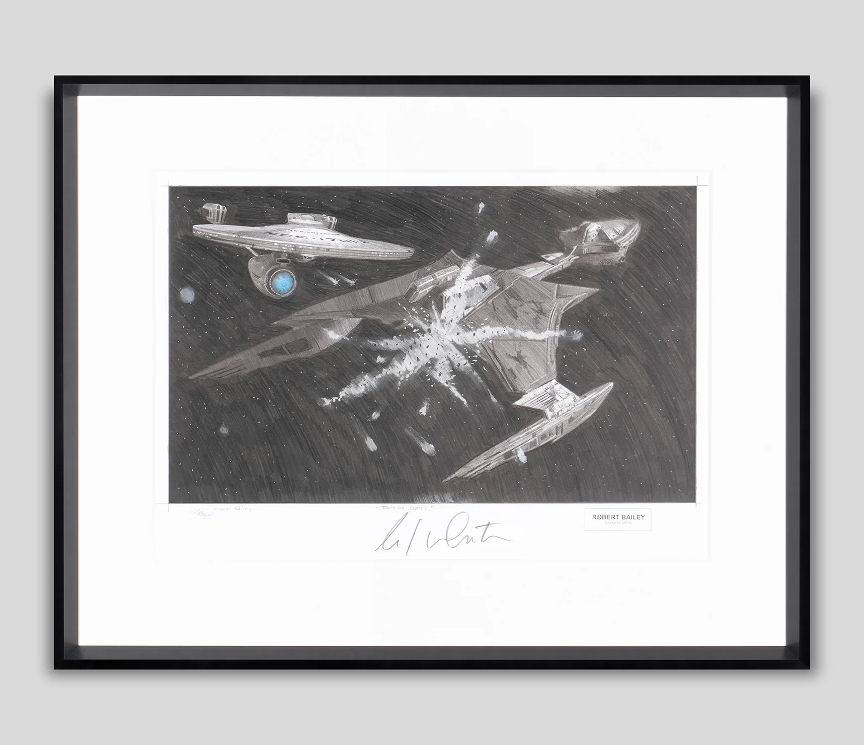 Torpedo Strike | Hand-signed by William Shatner