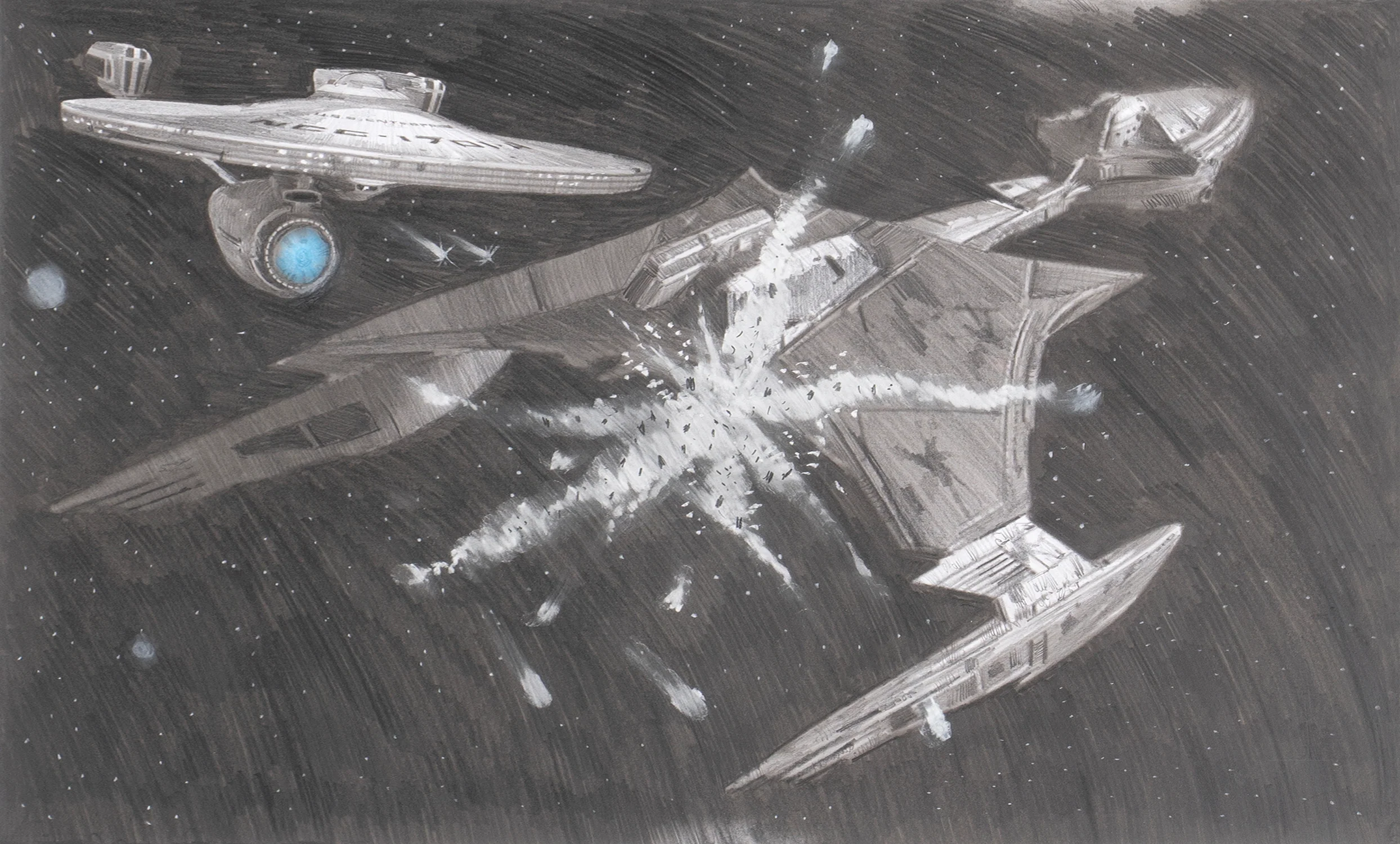 Torpedo Strike | Hand-signed by William Shatner - Image 3