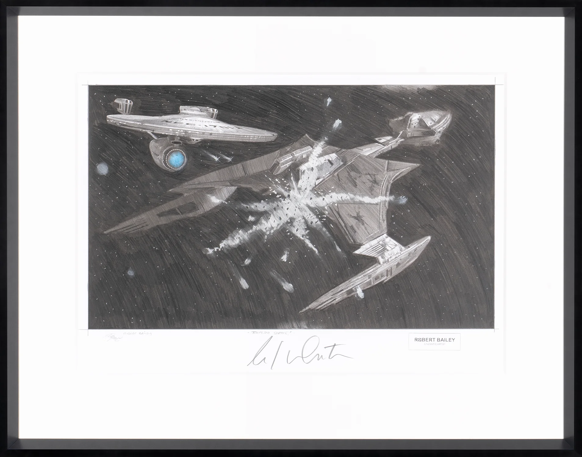 Torpedo Strike | Hand-signed by William Shatner - Image 5
