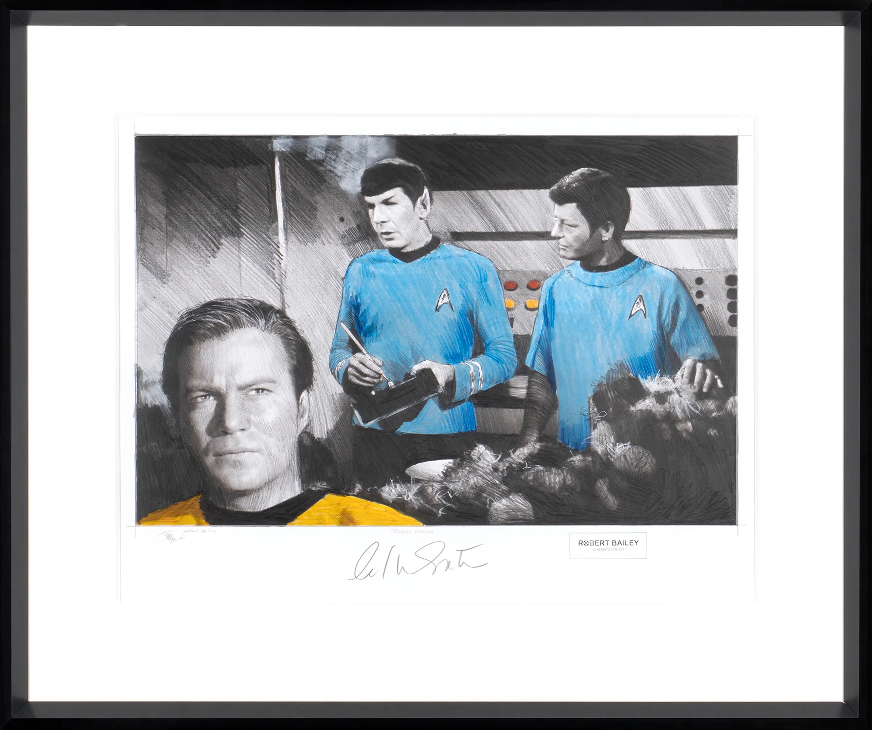 Tribble Puzzle | Hand-signed by William Shatner - Image 6