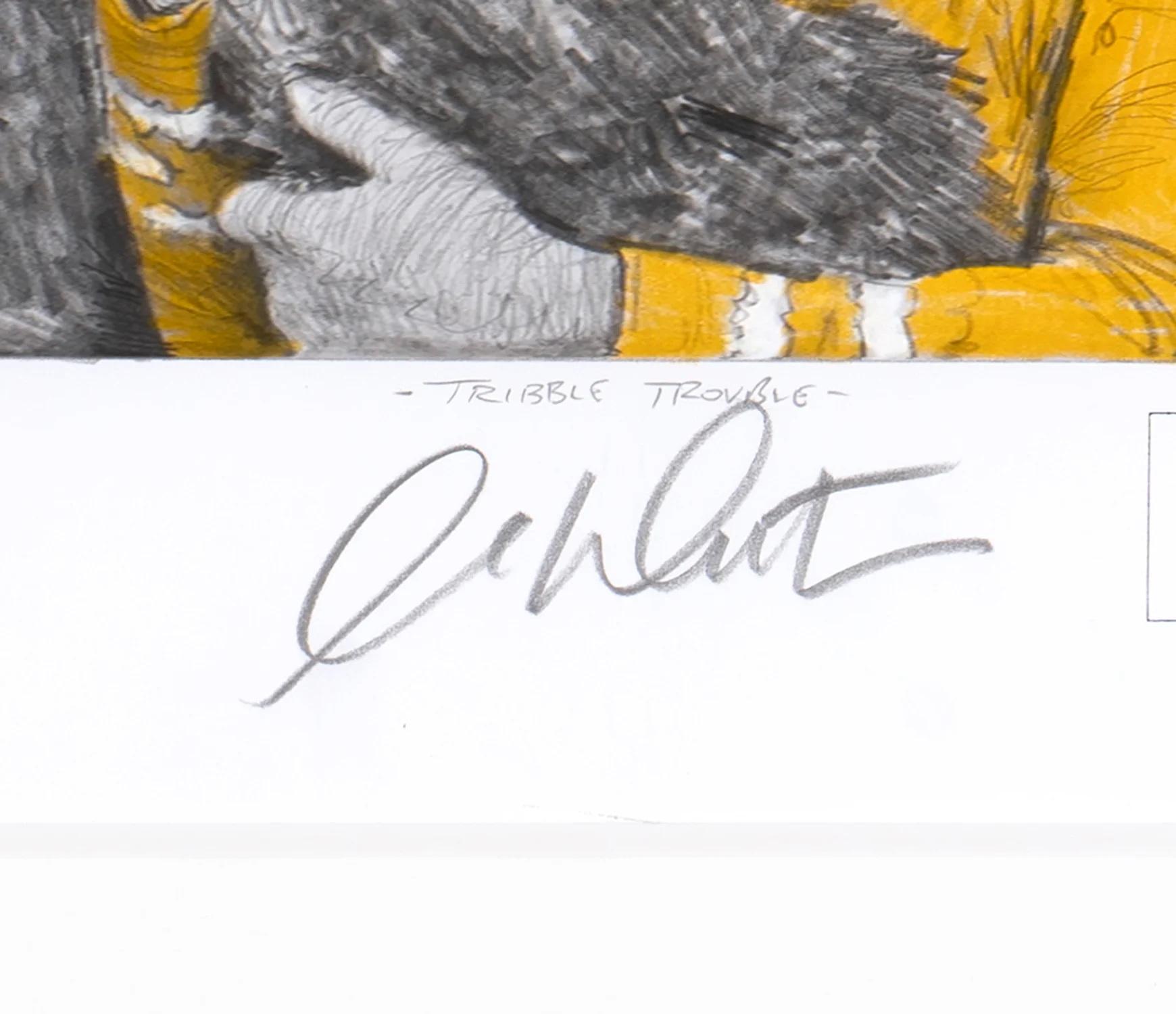 Tribble Trouble | Hand-signed by William Shatner - Image 5