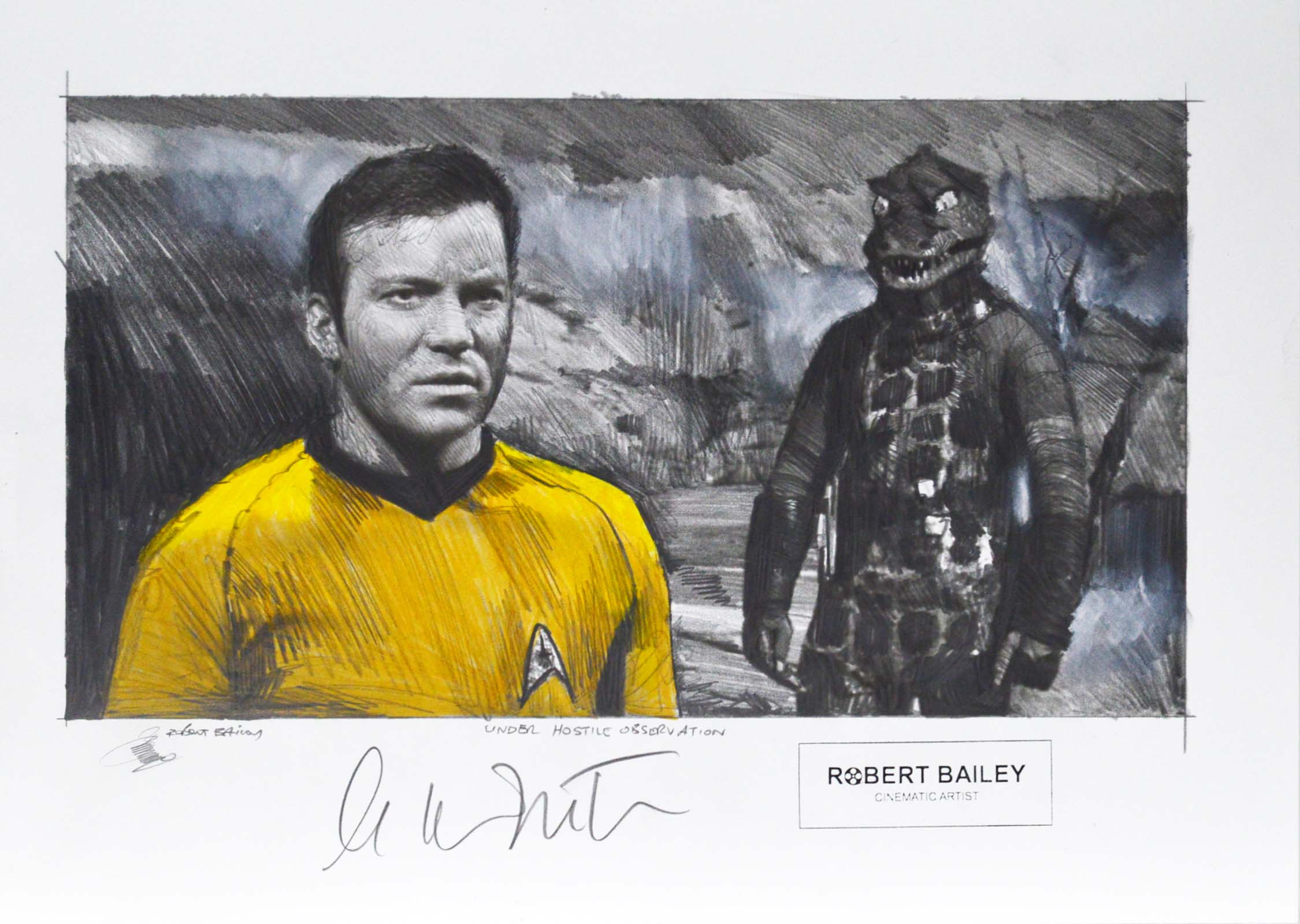 Under Hostile Observation | Hand-signed by William Shatner