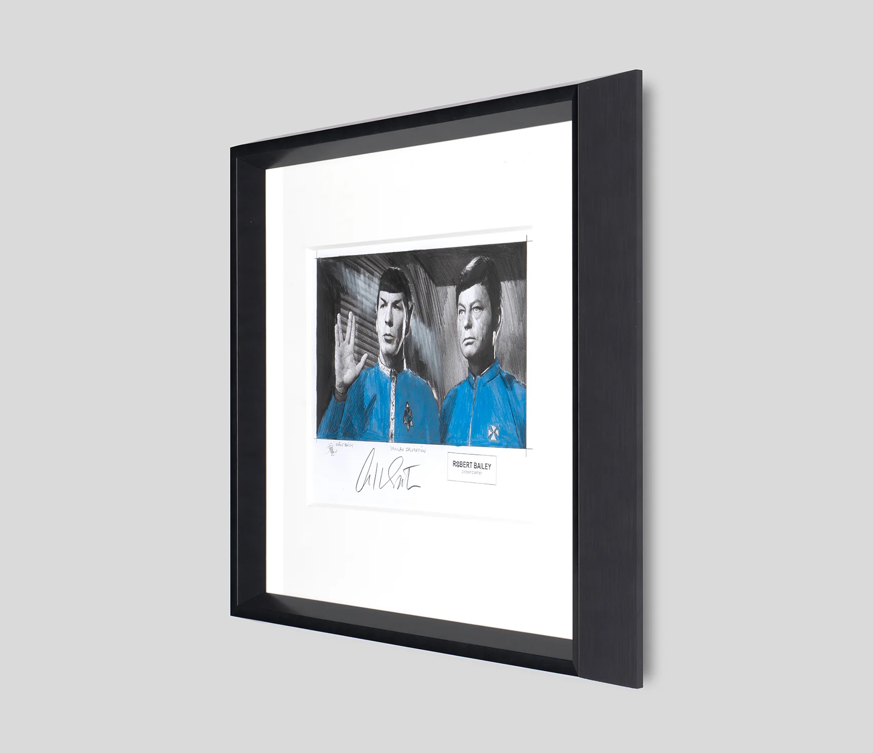 Vulcan Salutation | Hand-signed by William Shatner - Image 2