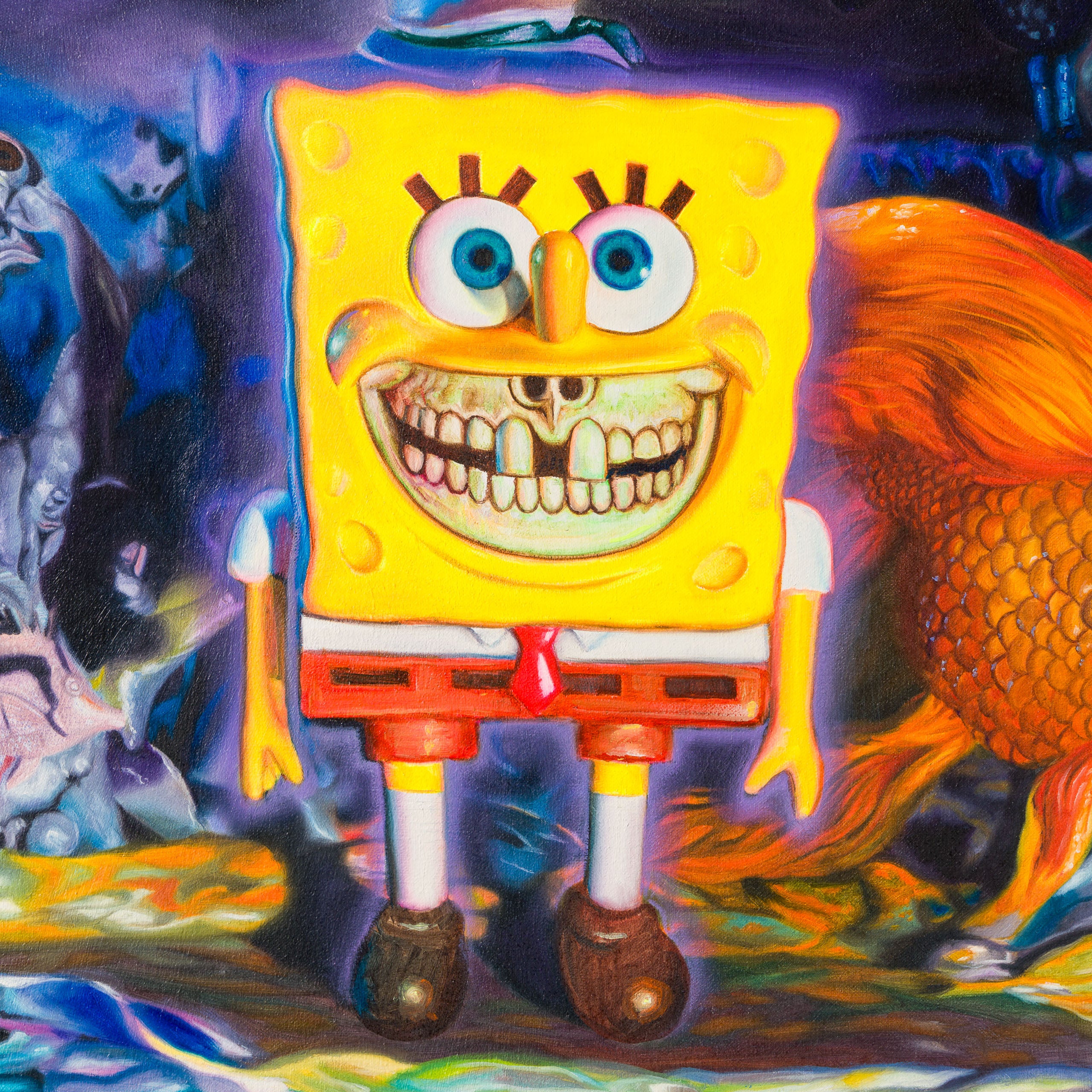 Spongebob Grin Reflects, 2021 - Image 3