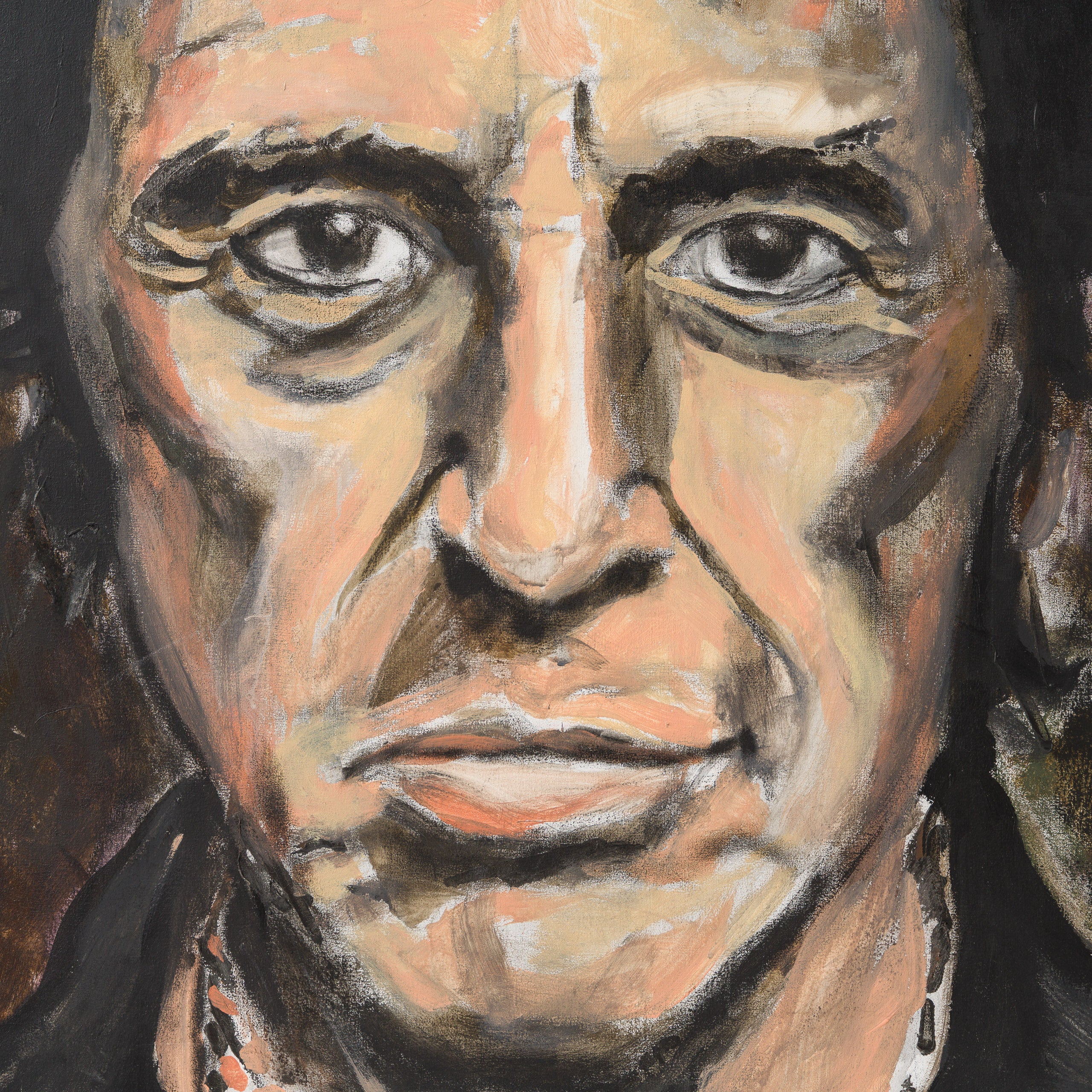 Ronnie Wood Pacino 2009 Oils - Image 2