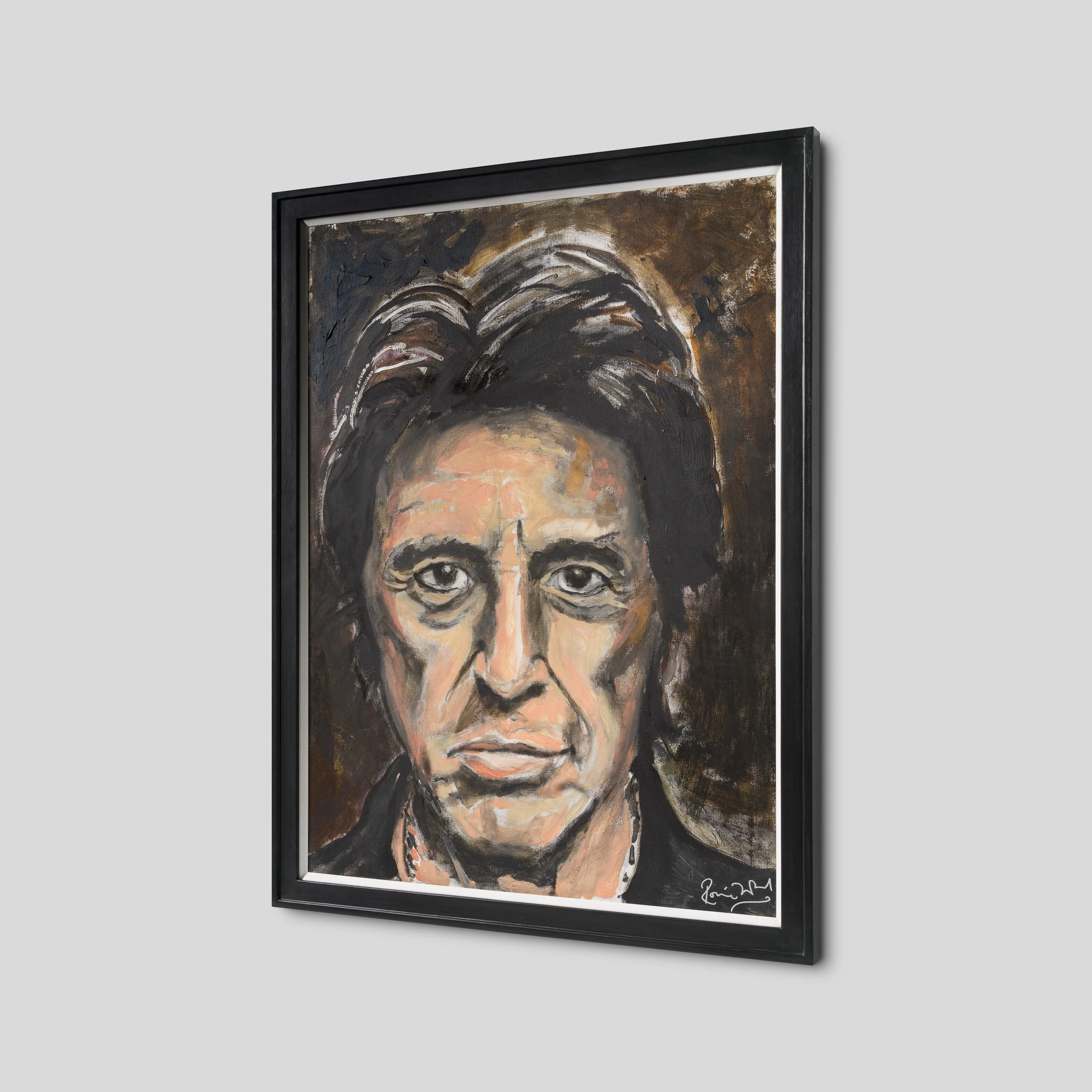 Ronnie Wood Pacino 2009 Oils - Image 5