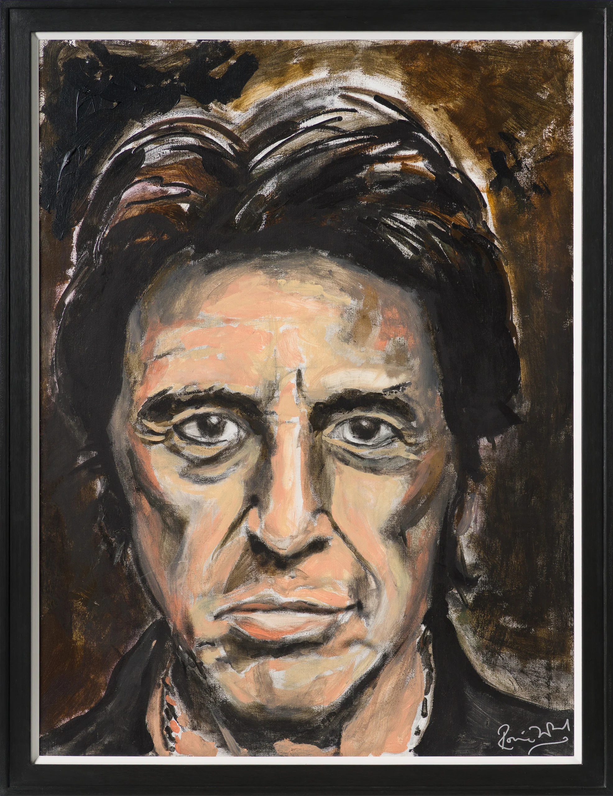 Ronnie Wood Pacino 2009 Oils - Image 8