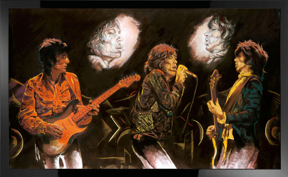 Stones Raw Panels II - Boxed Canvas Edition